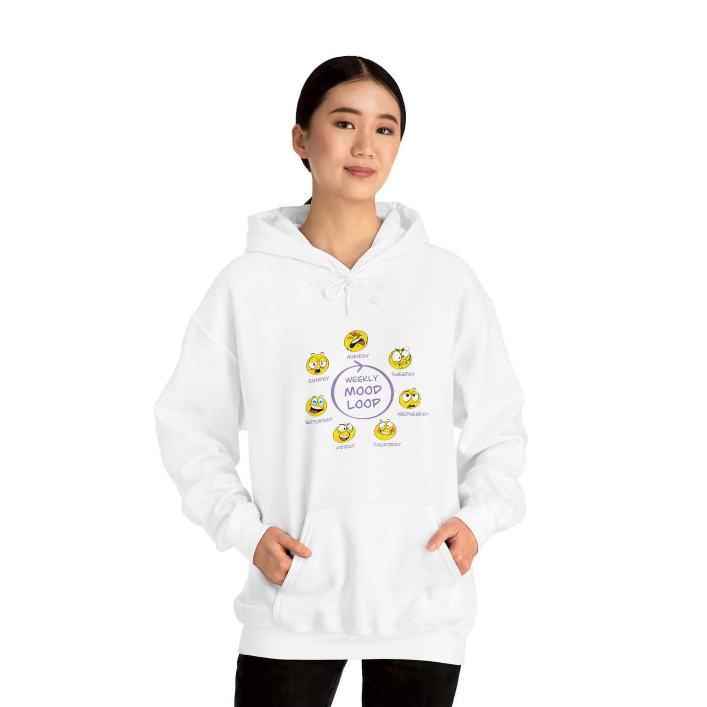 Weekly Mood Loop - Unisex Heavy Blend™ Hooded Sweatshirt