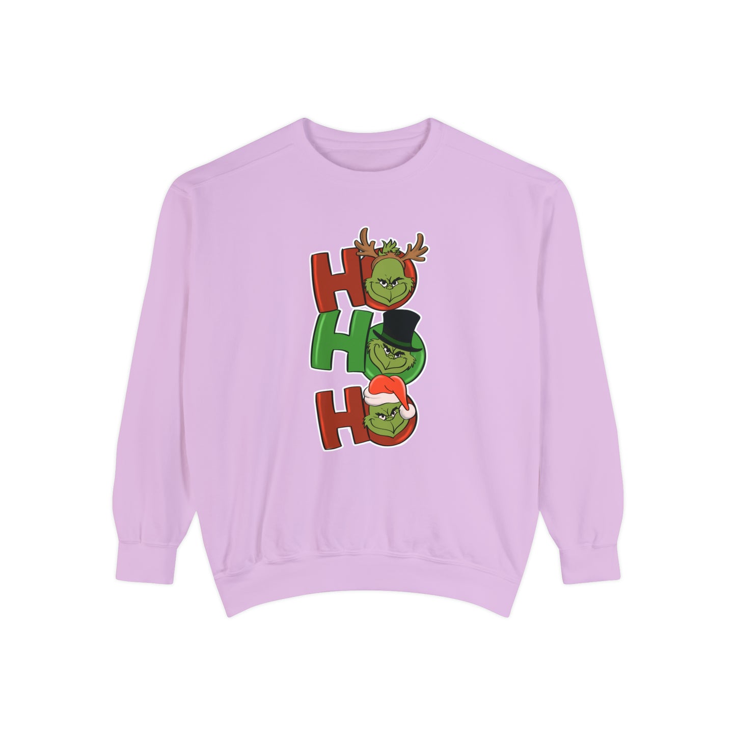 Grinch - Unisex Garment-Dyed Sweatshirt