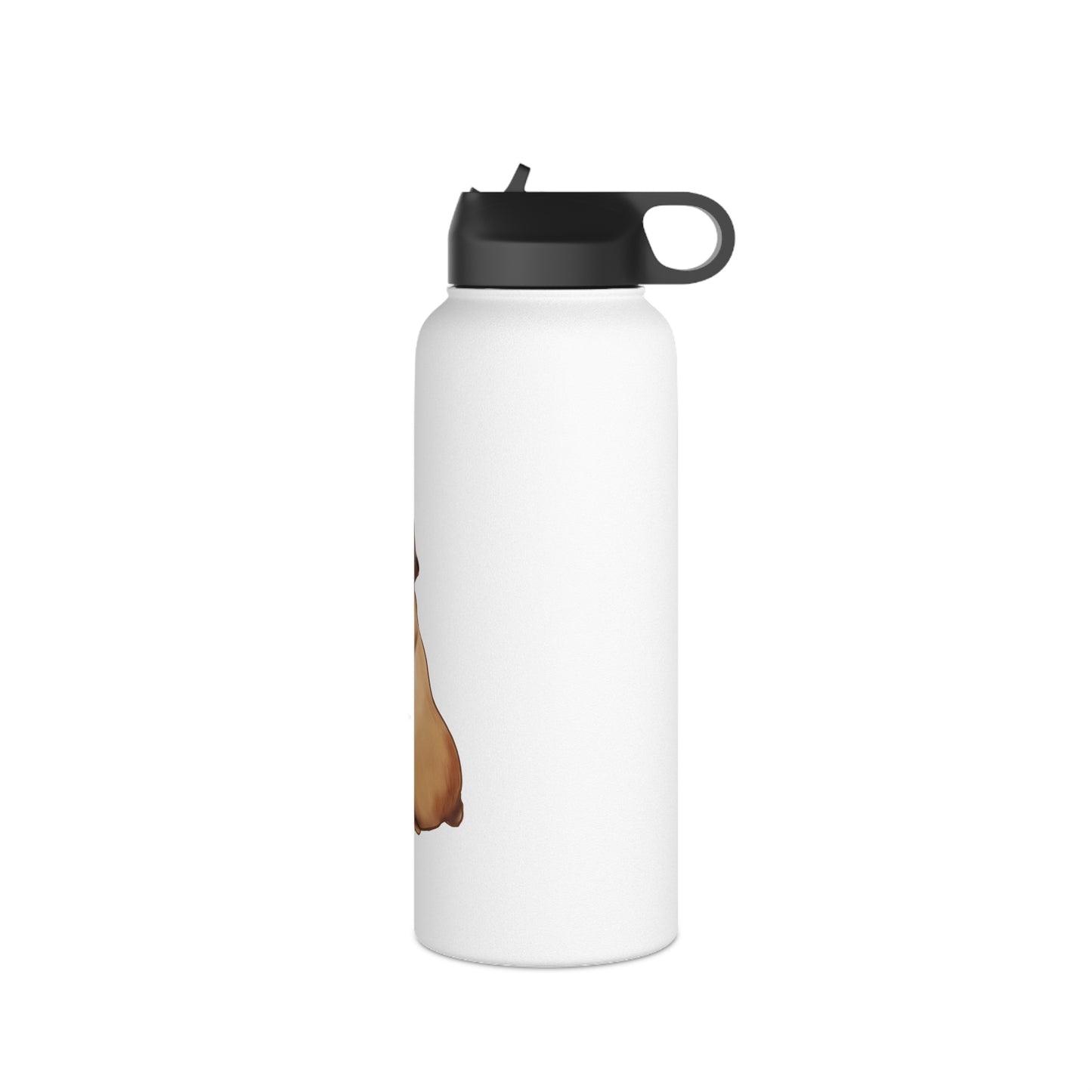 Pug - Stainless Steel Water Bottle, Standard Lid