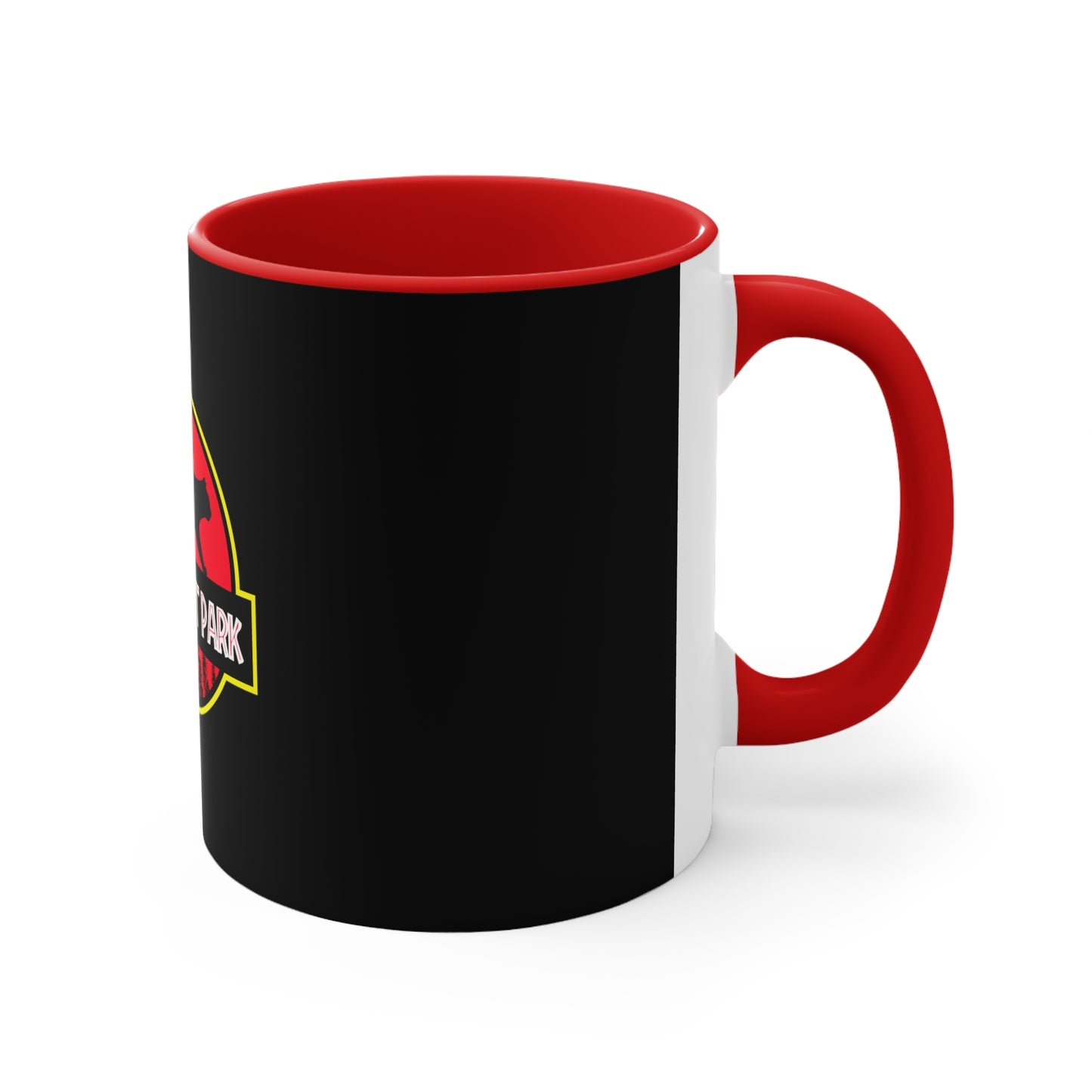 Jurassicat Park - Accent Coffee Mug, 11oz