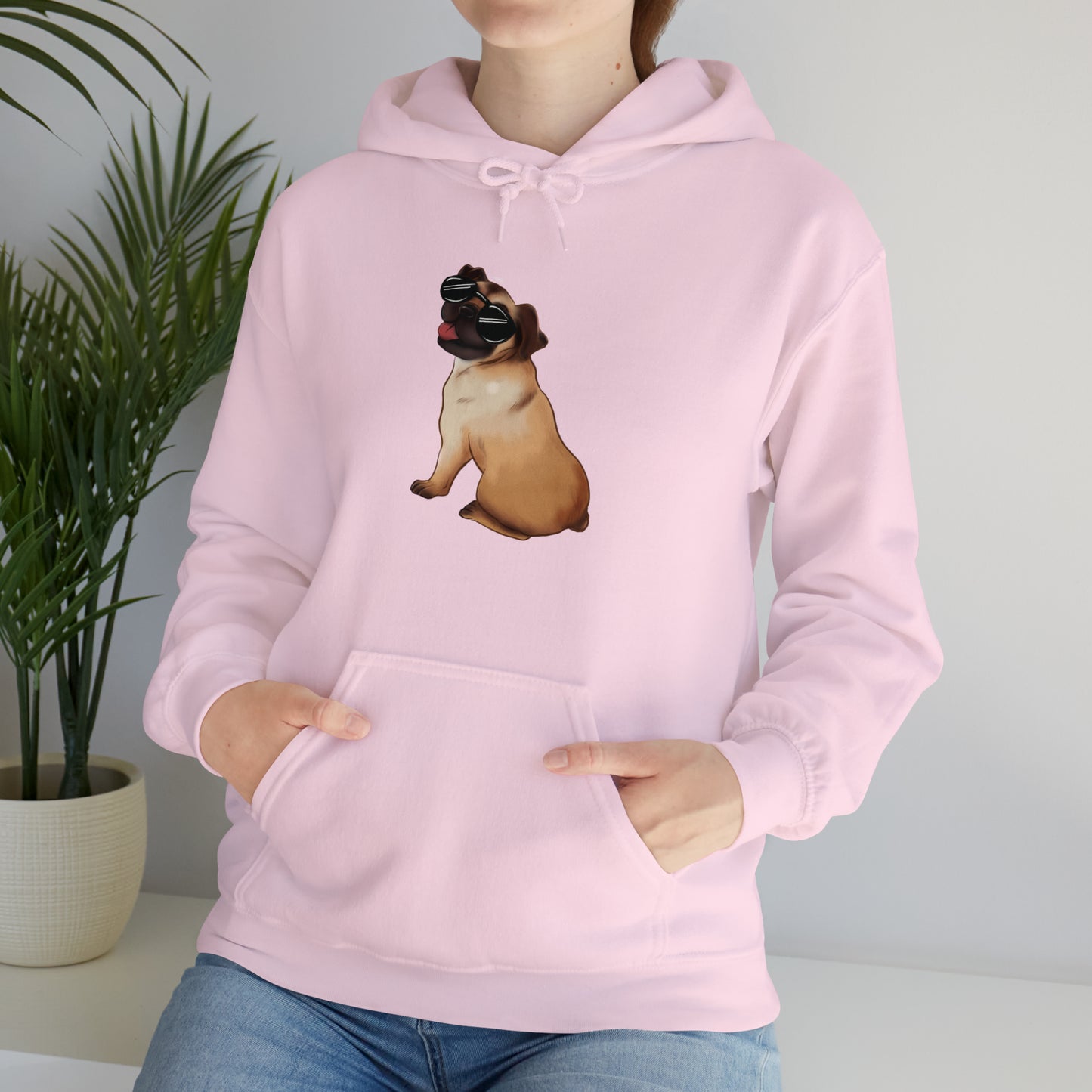 Pug -Unisex Heavy Blend™ Hooded Sweatshirt