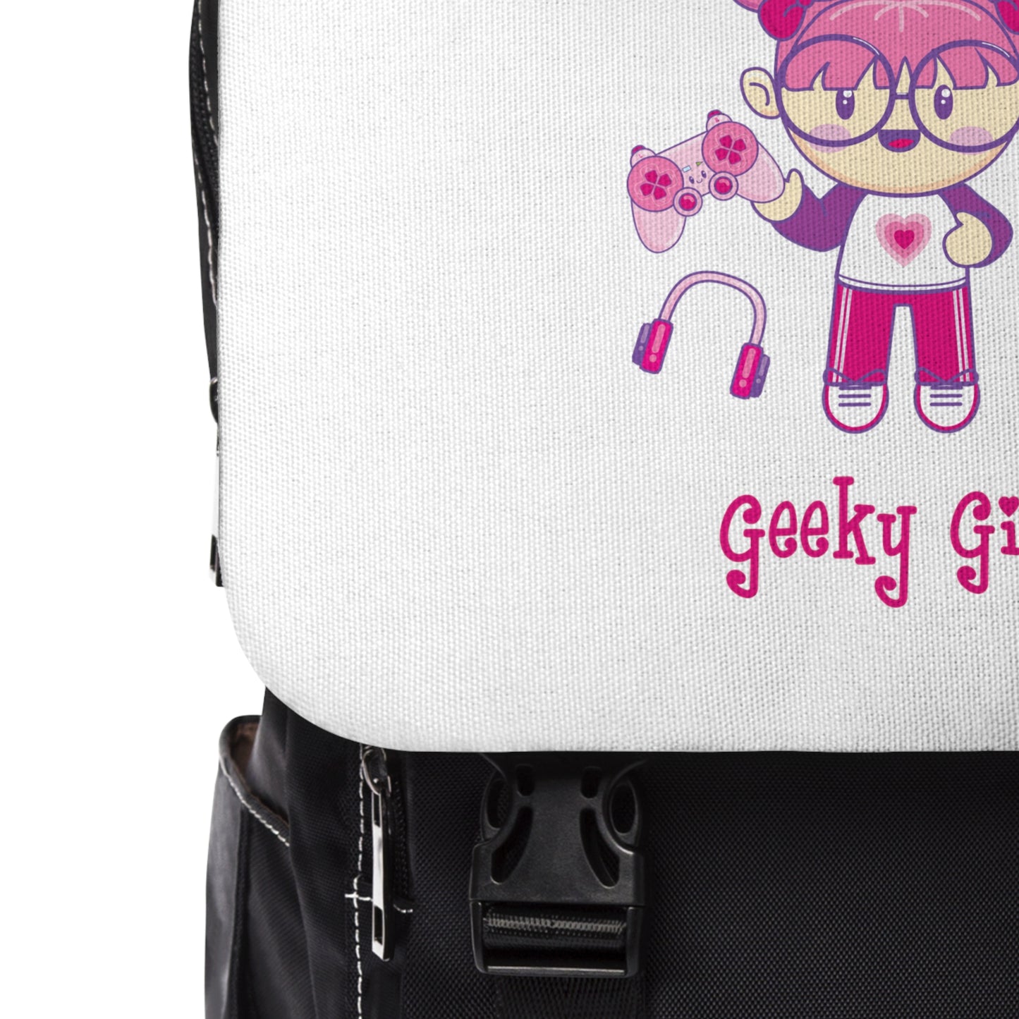 Geek Girl - Unisex Casual Shoulder Backpack