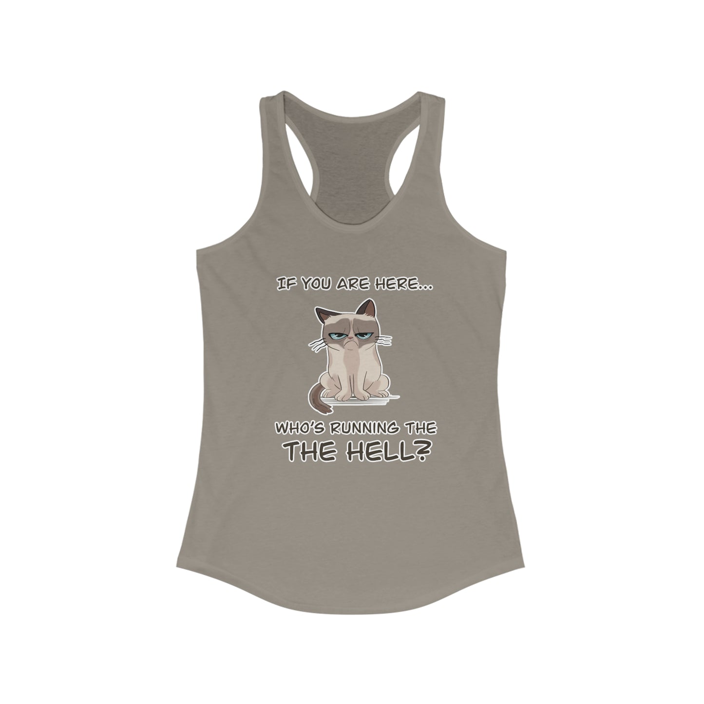 Pug - Women's Ideal Racerback Tank