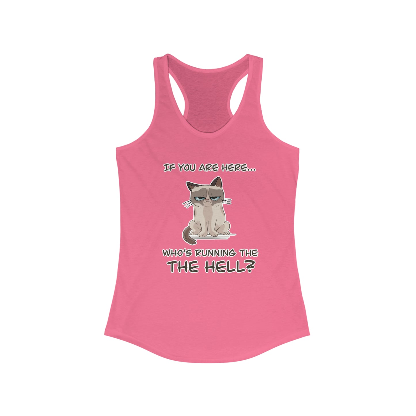 Pug - Women's Ideal Racerback Tank