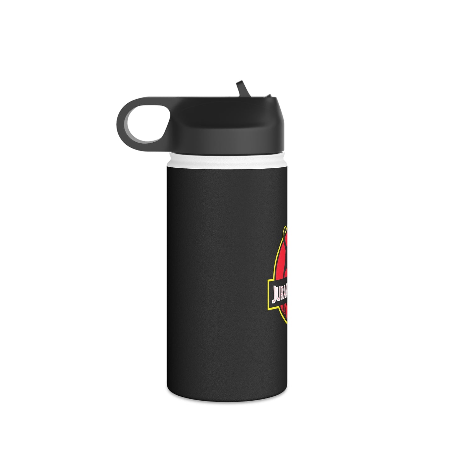 Jurassicat Park - Stainless Steel Water Bottle, Standard Lid