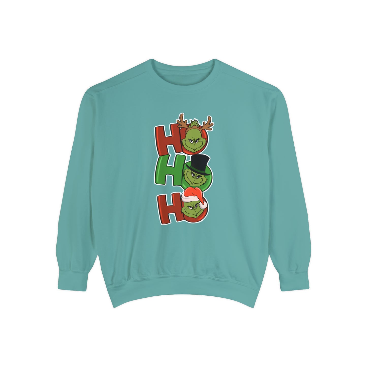 Grinch - Unisex Garment-Dyed Sweatshirt