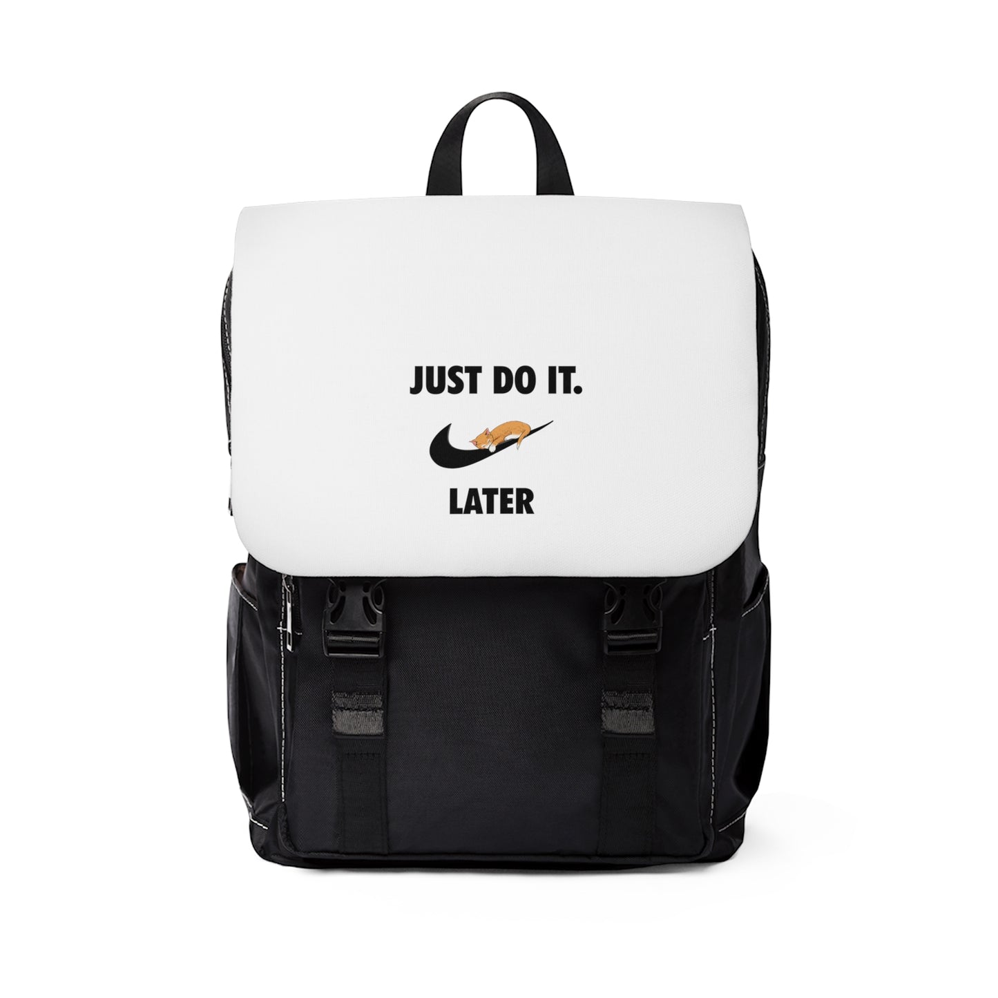 Just do it later - Unisex Casual Shoulder Backpack