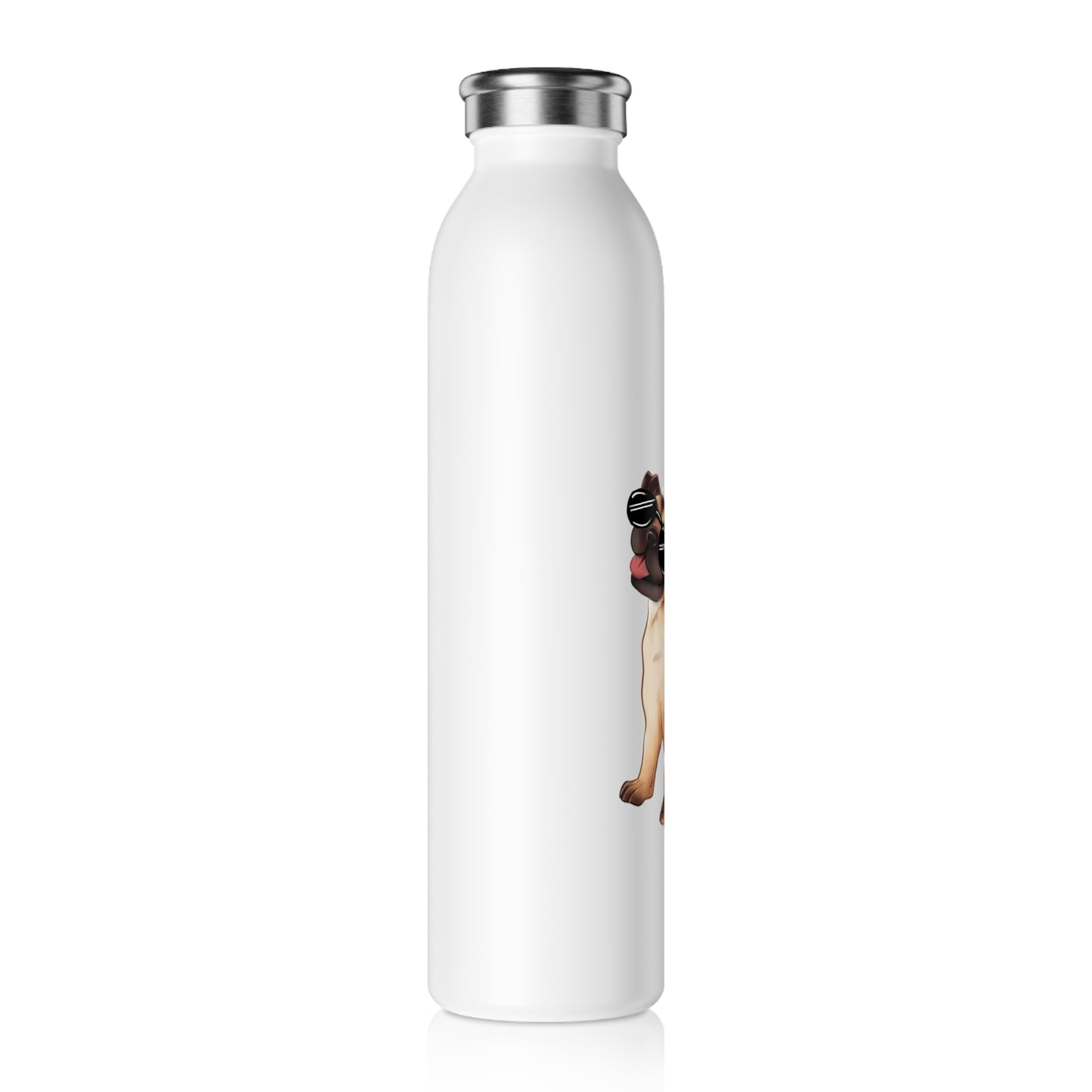 Pug - Slim Water Bottle