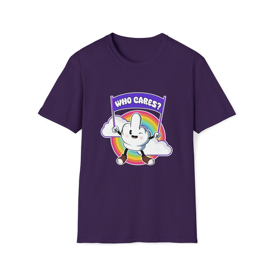 Who cares? - Unisex Softstyle T-Shirt