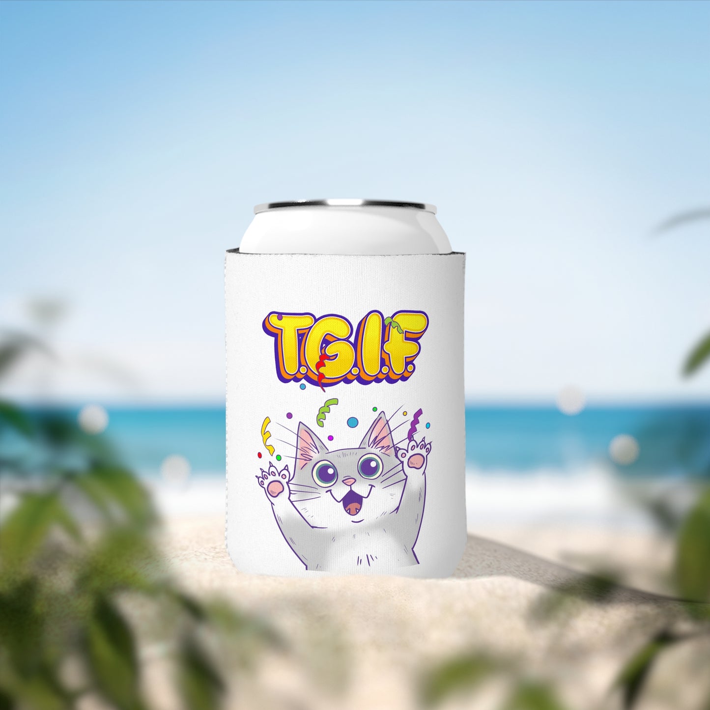 TGIF- Can Cooler Sleeve