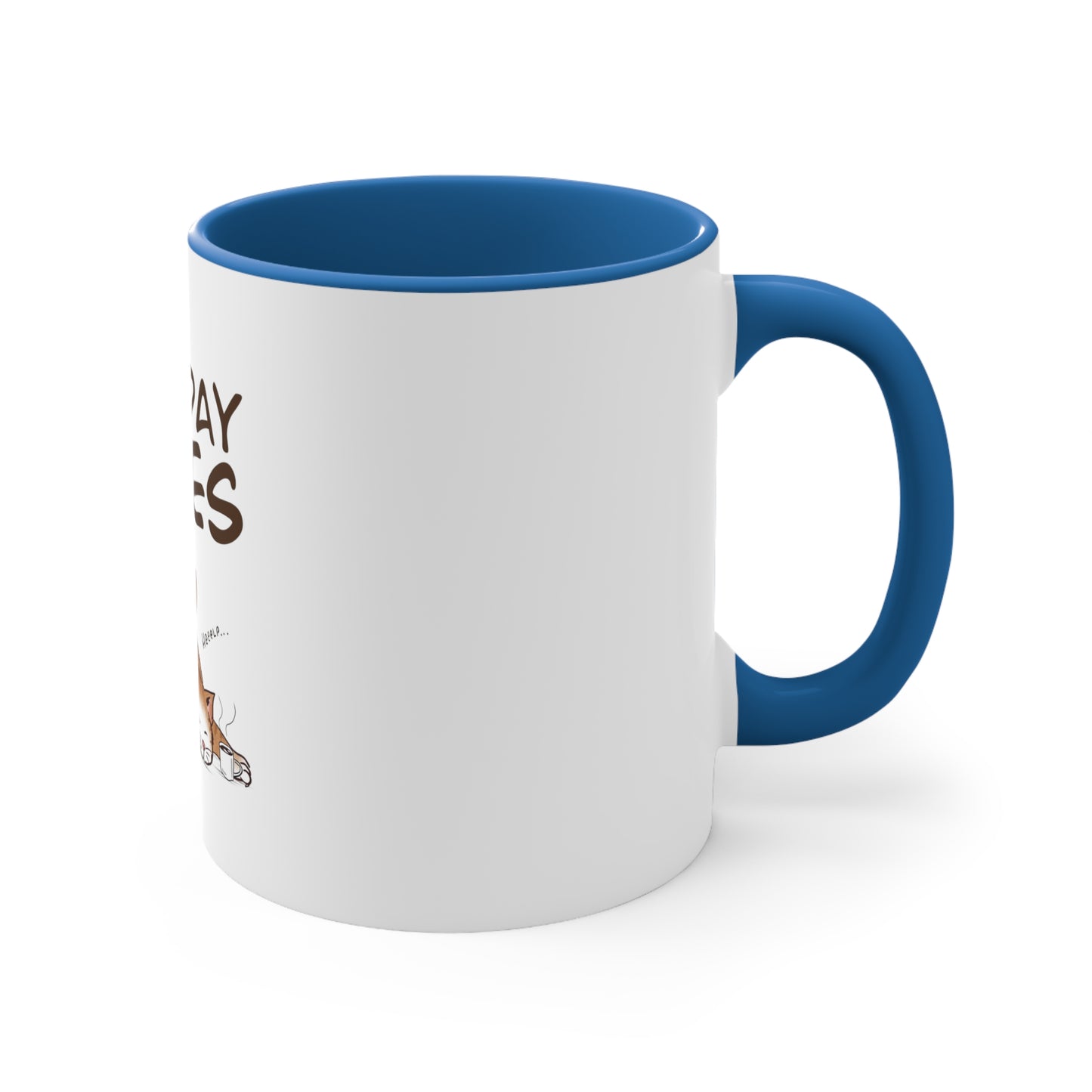 Monday Vibes - Accent Coffee Mug, 11oz