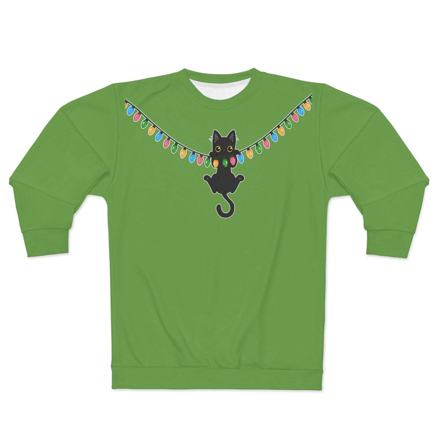 Meow Christmas - Unisex Sweatshirt (AOP)