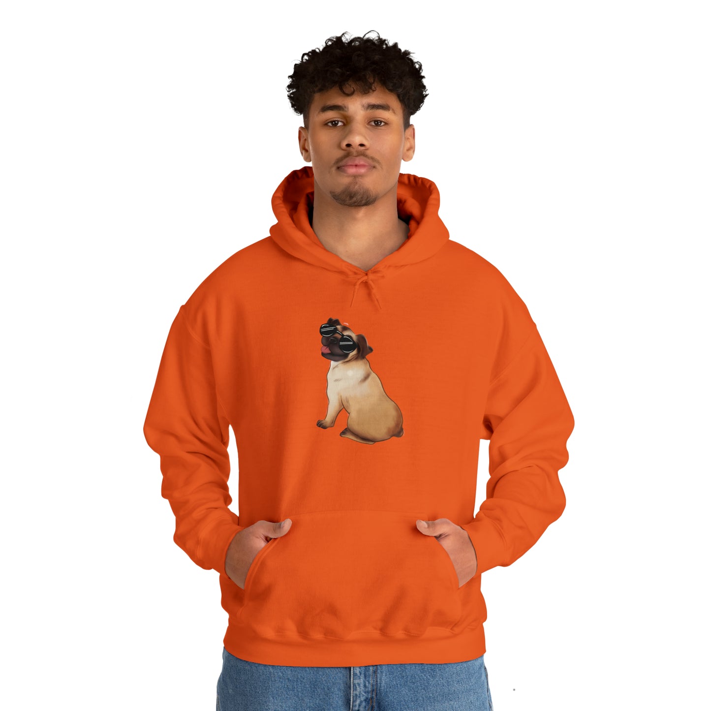 Pug -Unisex Heavy Blend™ Hooded Sweatshirt