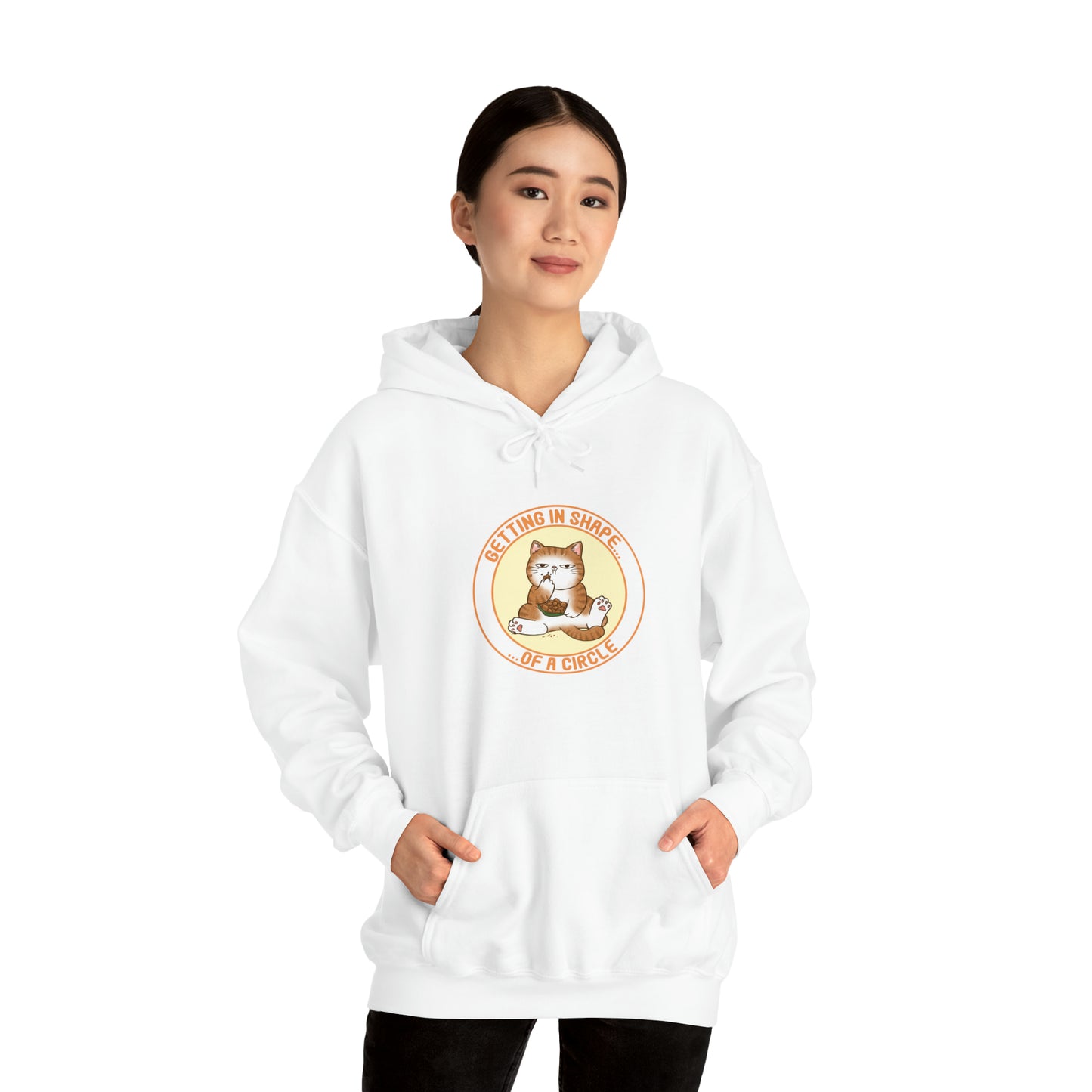 Getting in Shape - Unisex Heavy Blend™ Hooded Sweatshirt