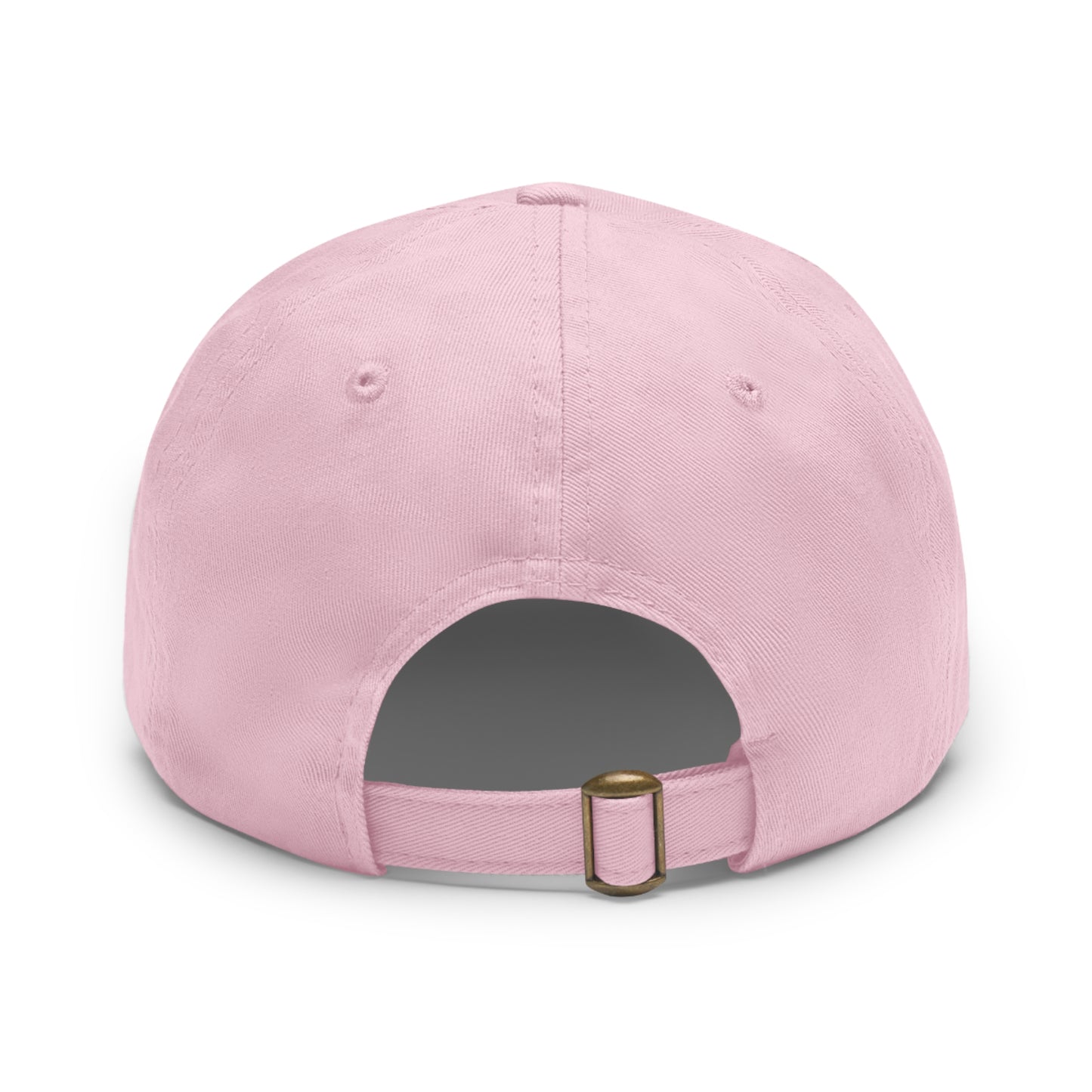 Pug - Dad Hat with Leather Patch (Round)