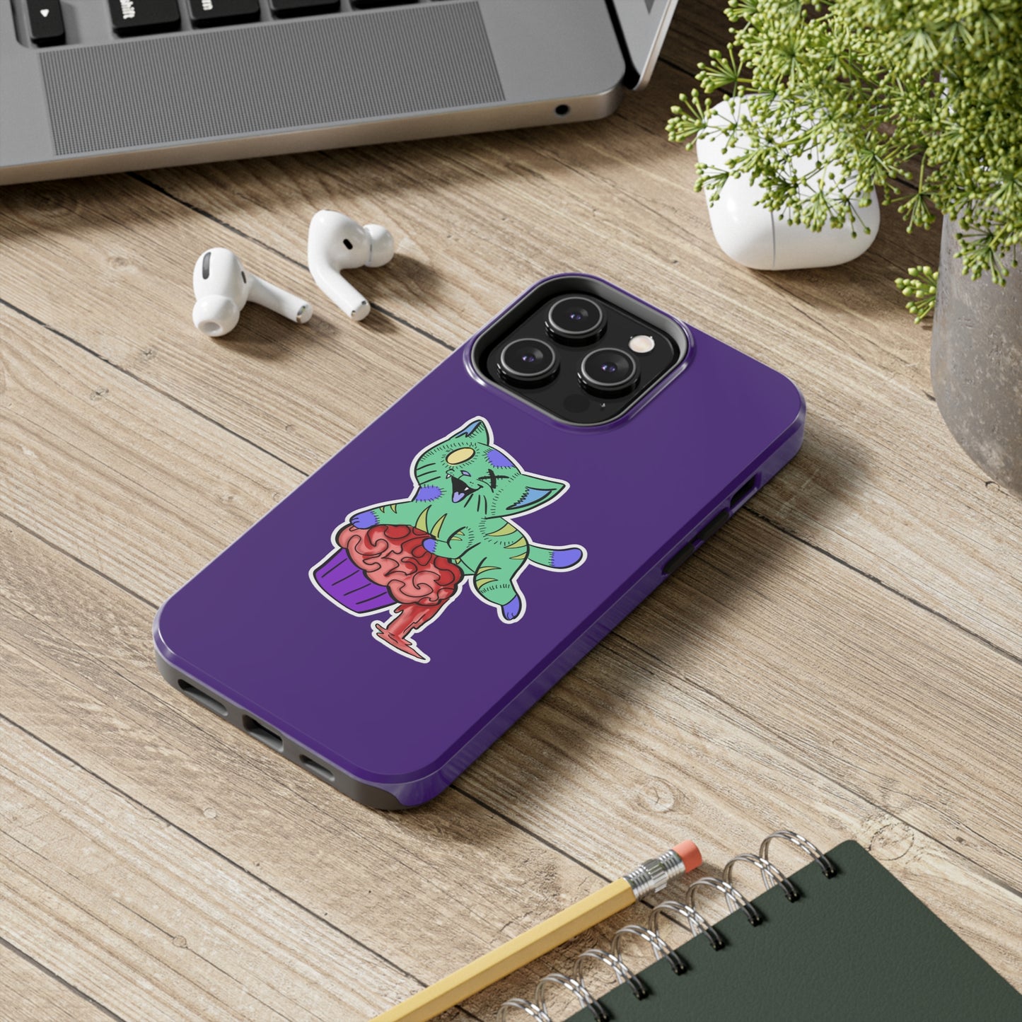 Zombie Cat - Tough Phone Cases