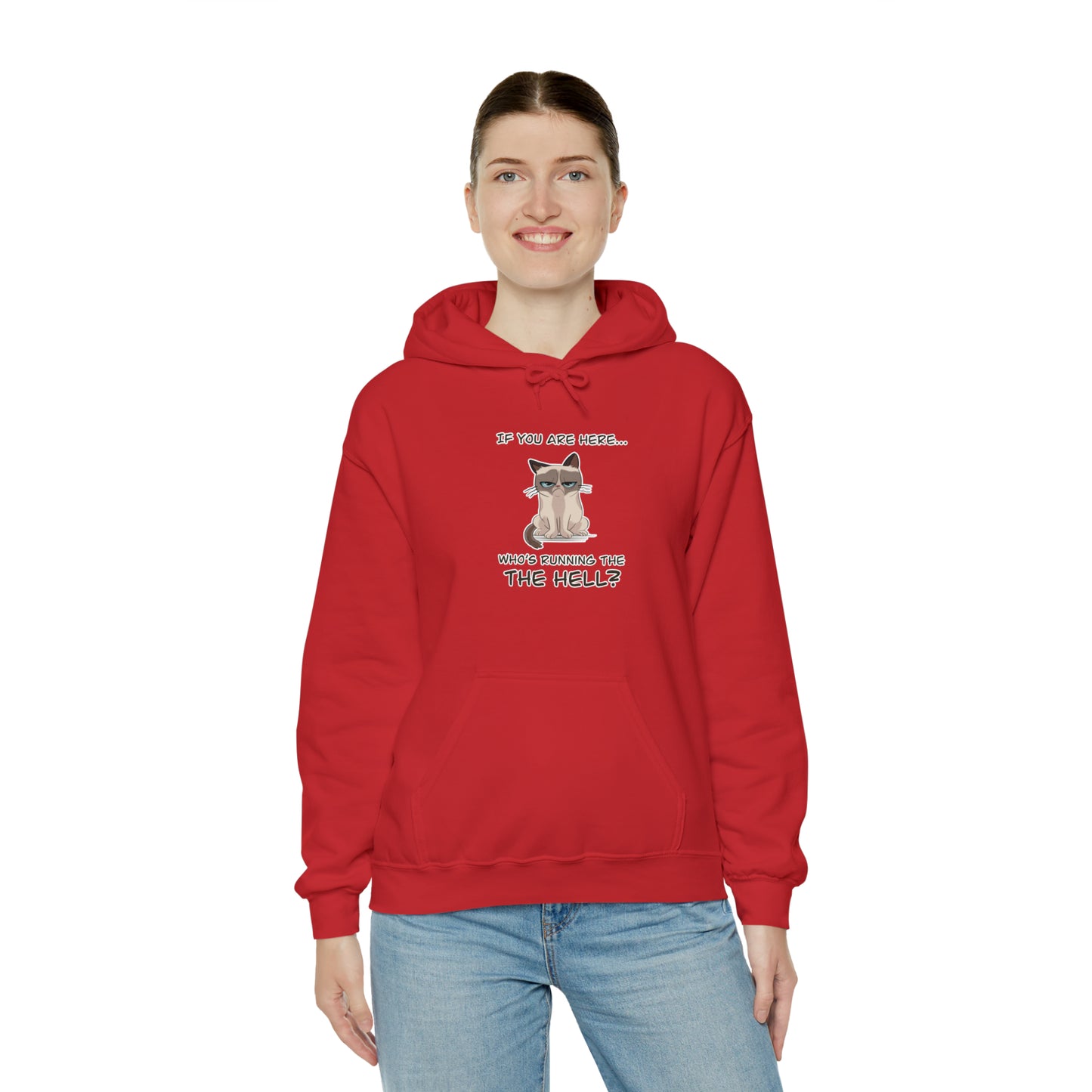 Hell Cat - Unisex Heavy Blend™ Hooded Sweatshirt