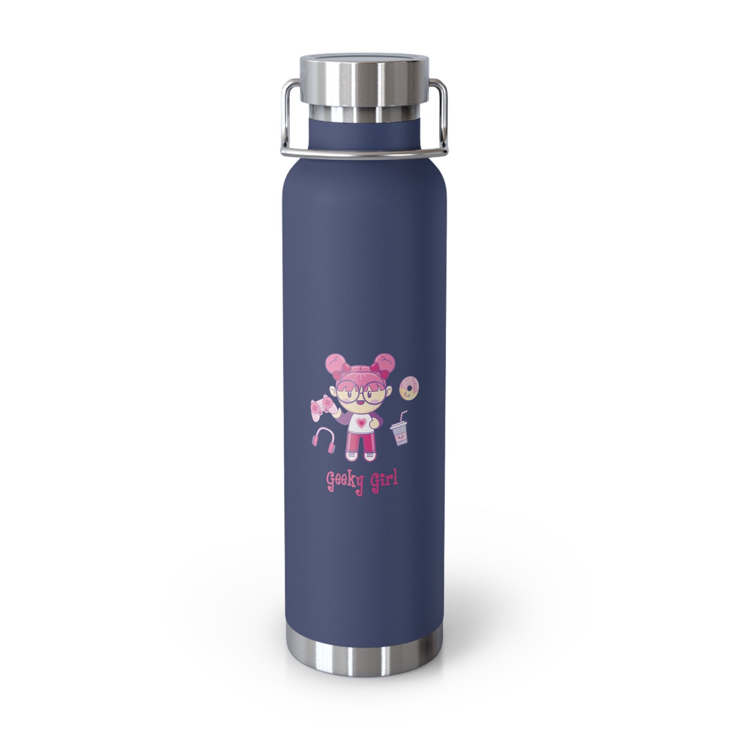 Geek Girl - Copper Vacuum Insulated Bottle, 22oz