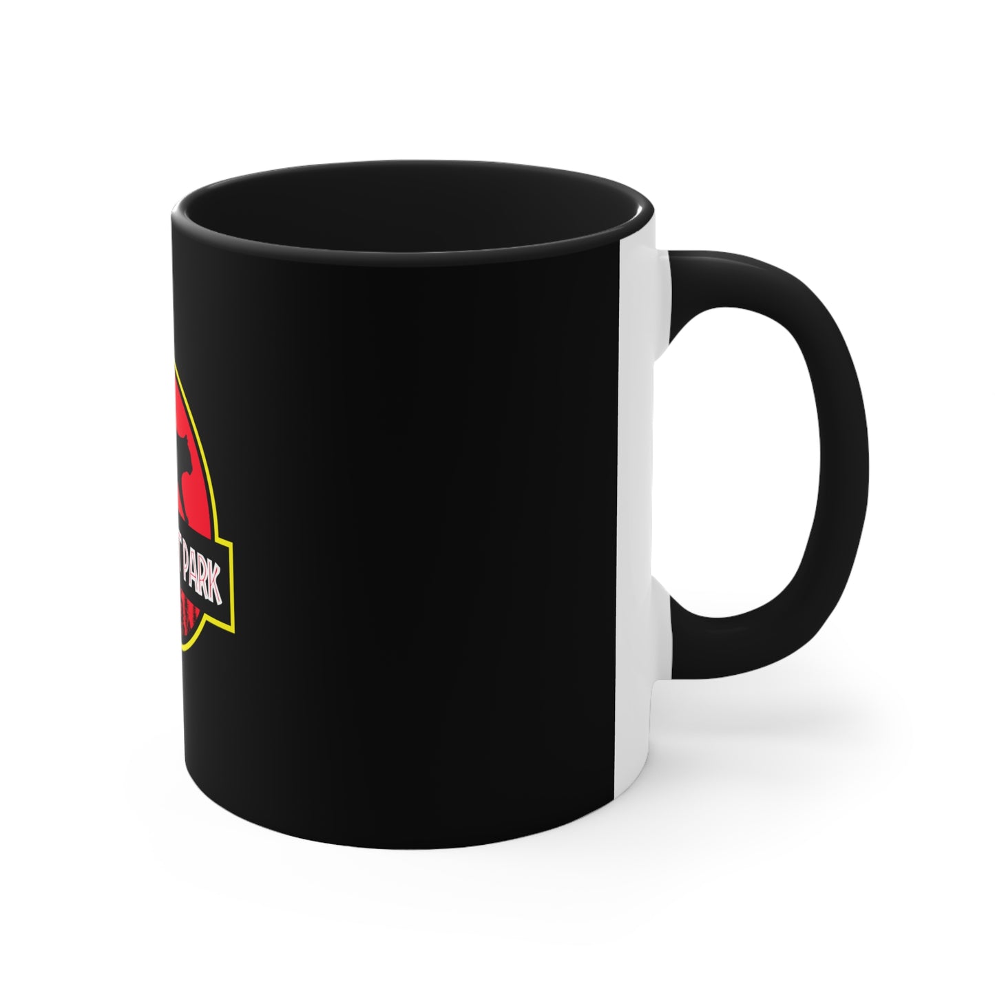 Jurassicat Park - Accent Coffee Mug, 11oz