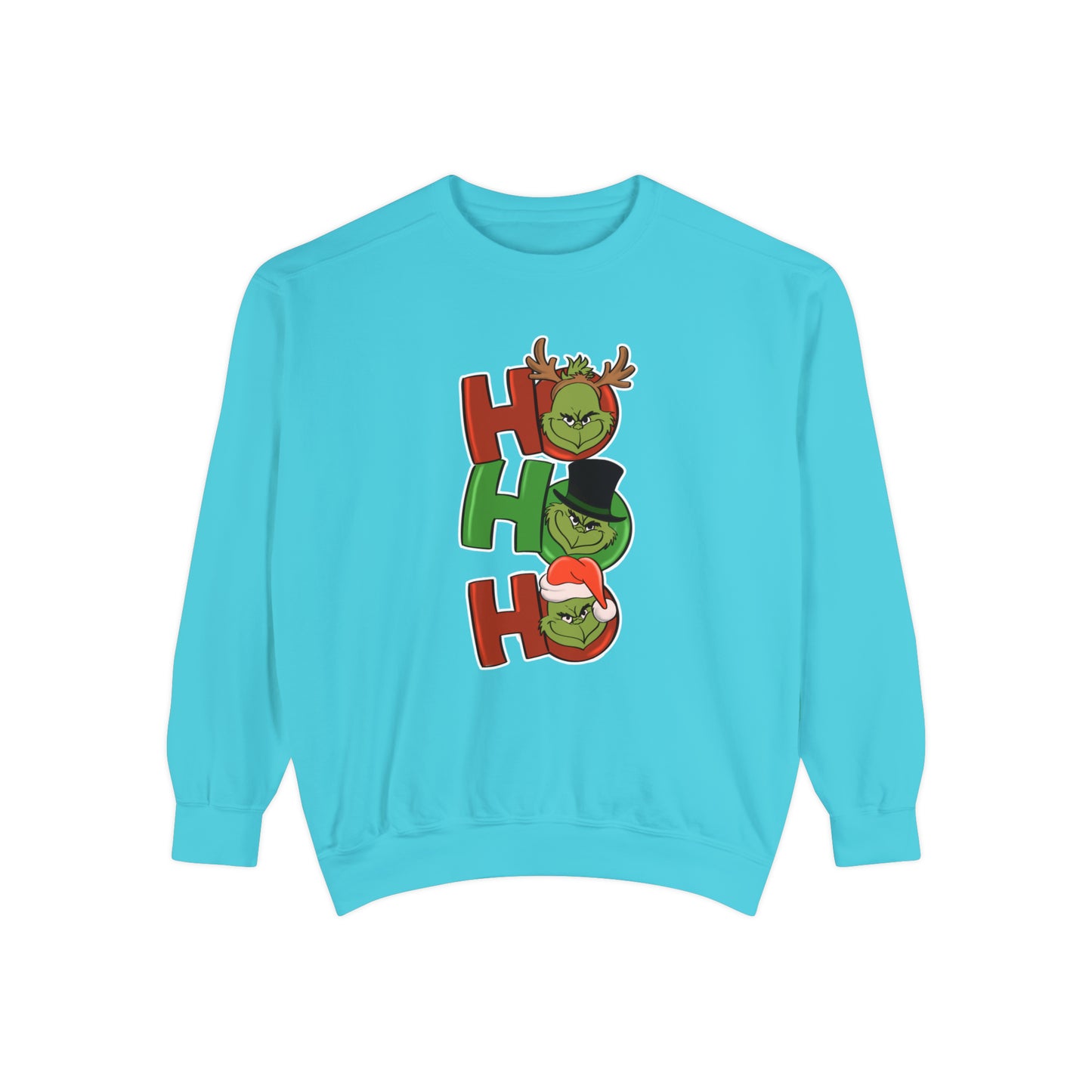 Grinch - Unisex Garment-Dyed Sweatshirt