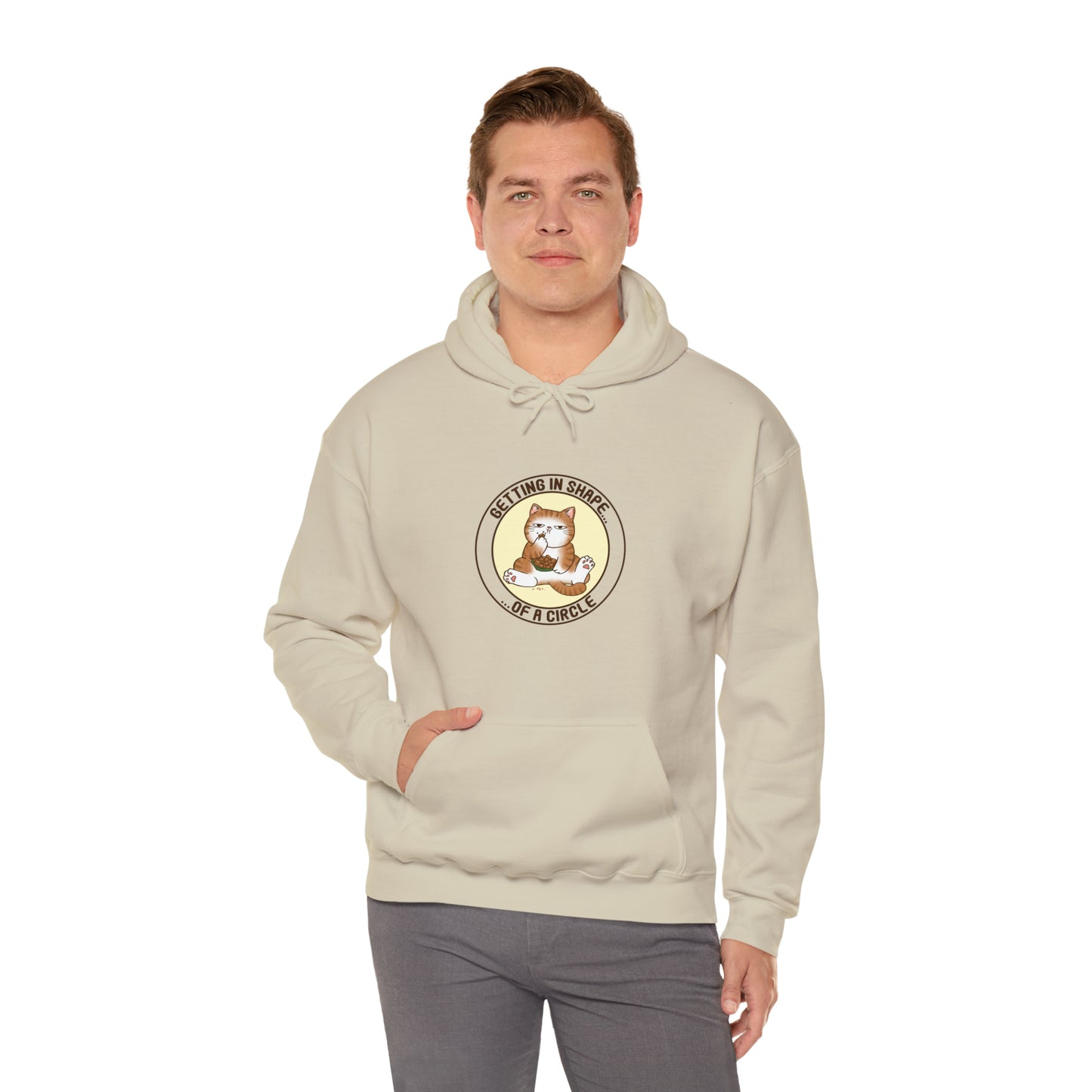 Getting in Shape - Unisex Heavy Blend™ Hooded Sweatshirt