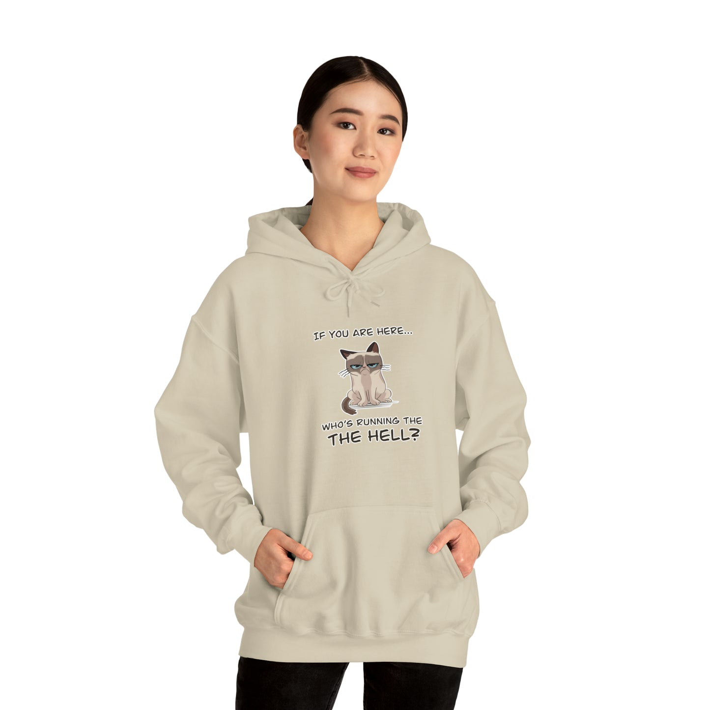 Hell Cat - Unisex Heavy Blend™ Hooded Sweatshirt