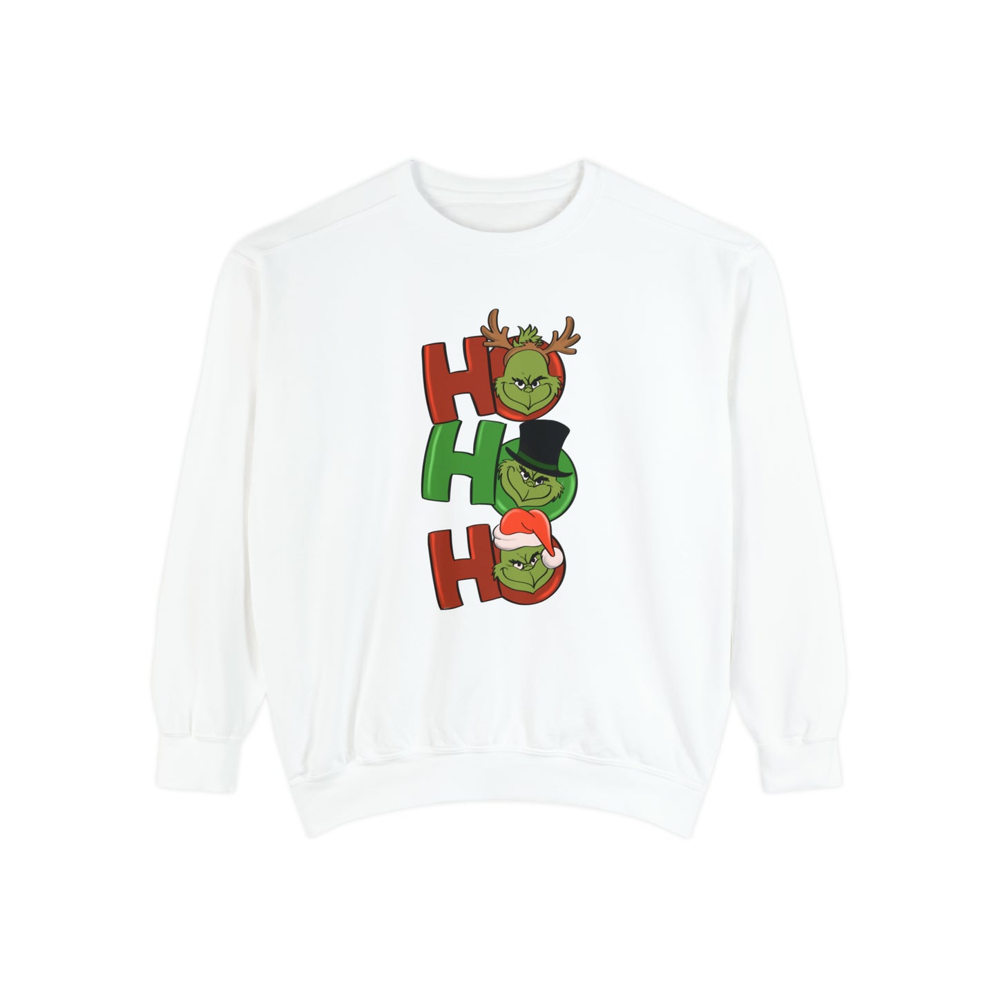 Grinch - Unisex Garment-Dyed Sweatshirt