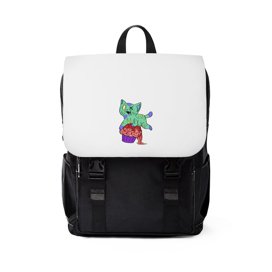 Zombie Cat - Unisex Casual Shoulder Backpack