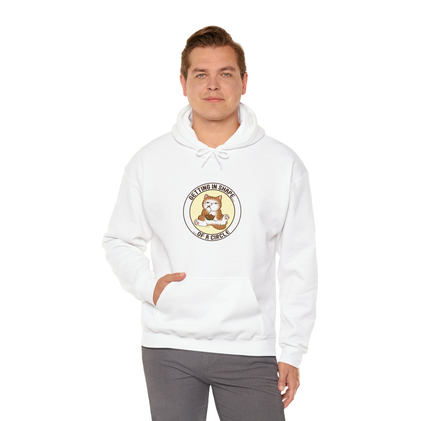 Getting in Shape - Unisex Heavy Blend™ Hooded Sweatshirt