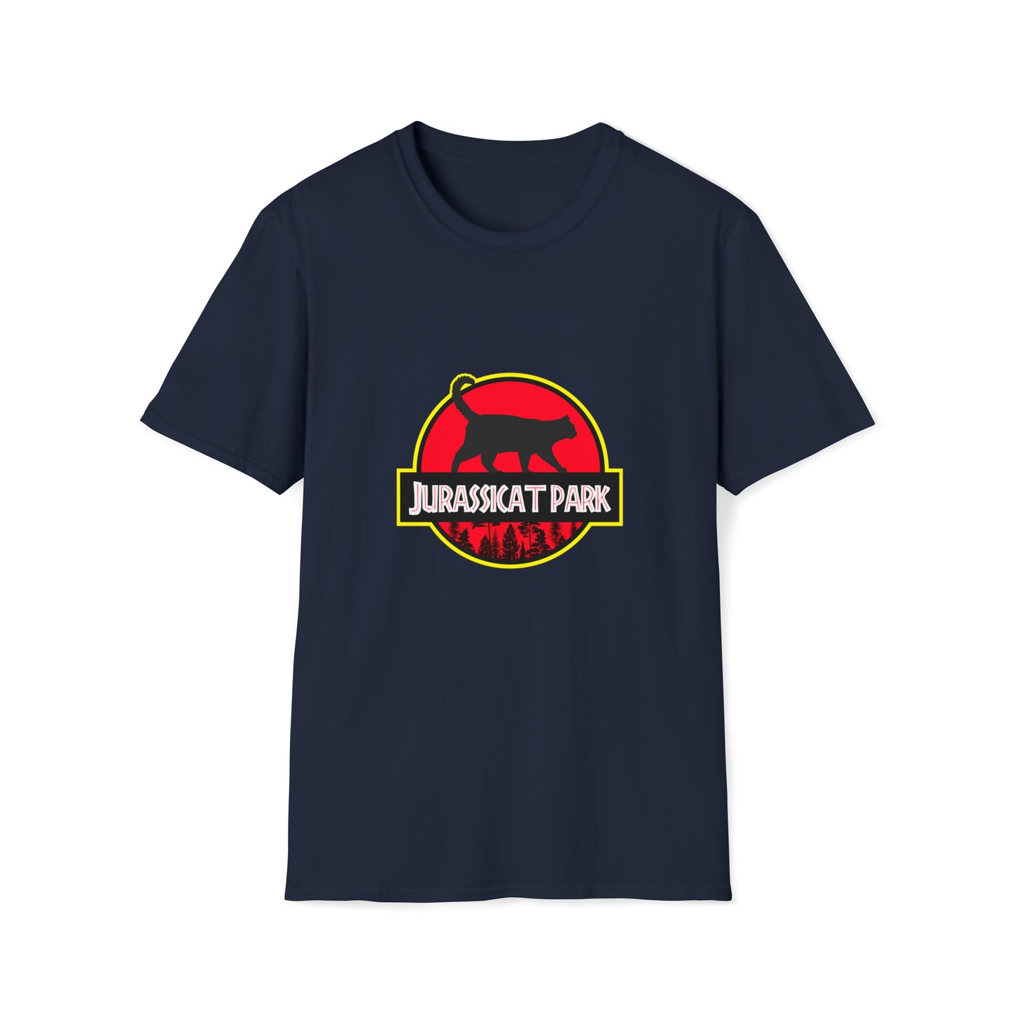 Jurassicat Park - Unisex Softstyle T-Shirt