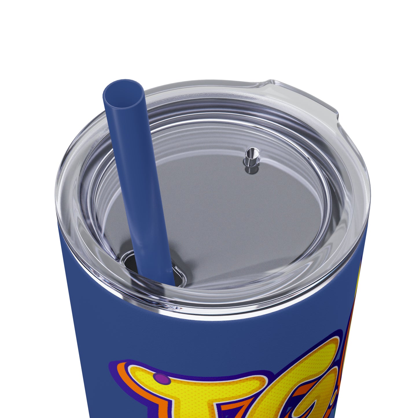 TGIF - Skinny Tumbler with Straw, 20oz