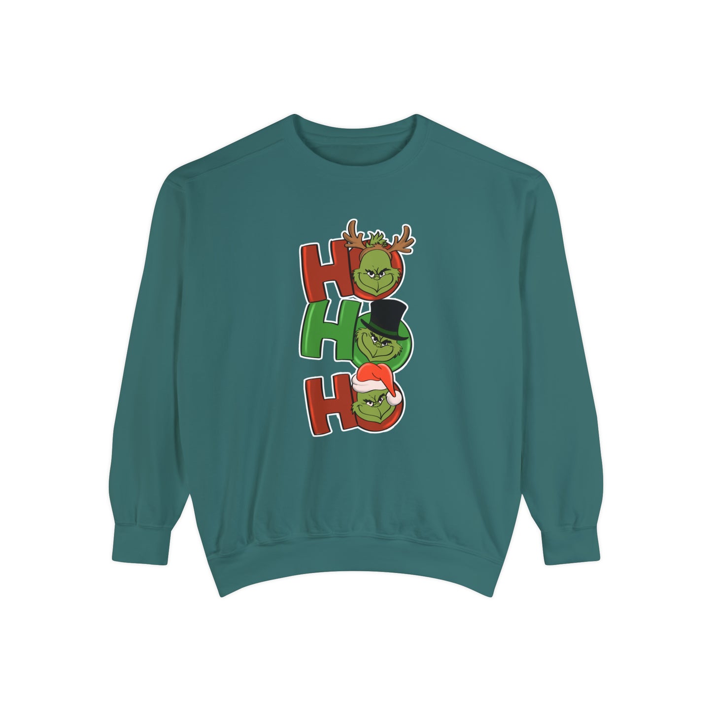 Grinch - Unisex Garment-Dyed Sweatshirt