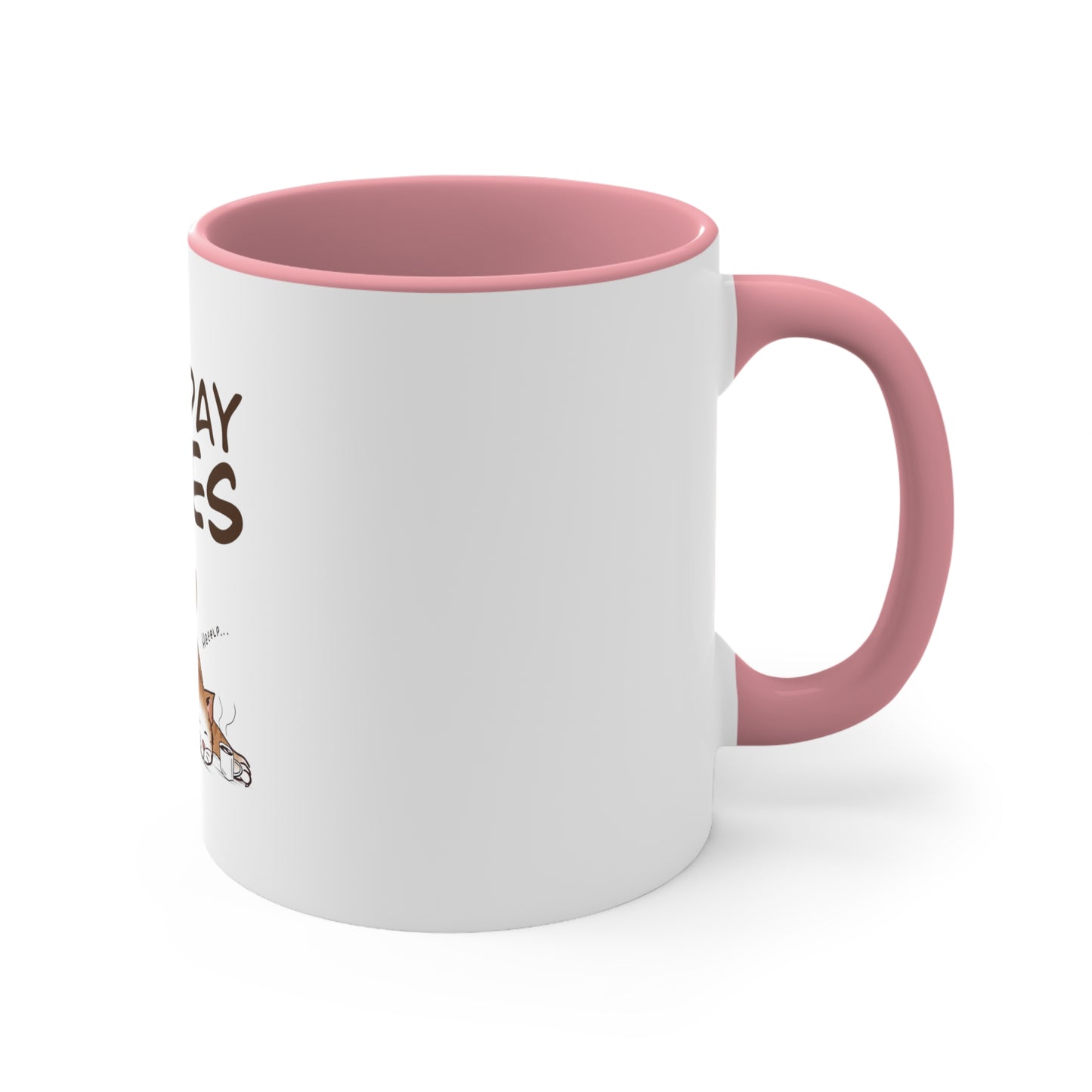 Monday Vibes - Accent Coffee Mug, 11oz