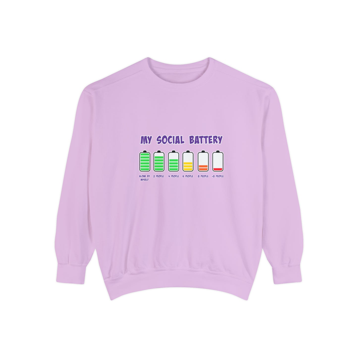 Unisex Garment-Dyed Sweatshirt