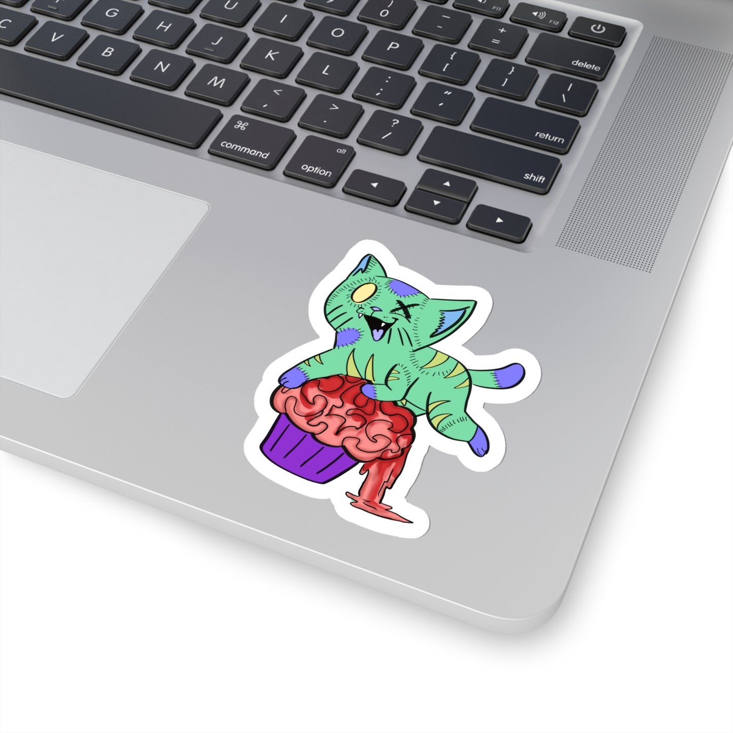 Zombie Cat - Kiss-Cut Stickers