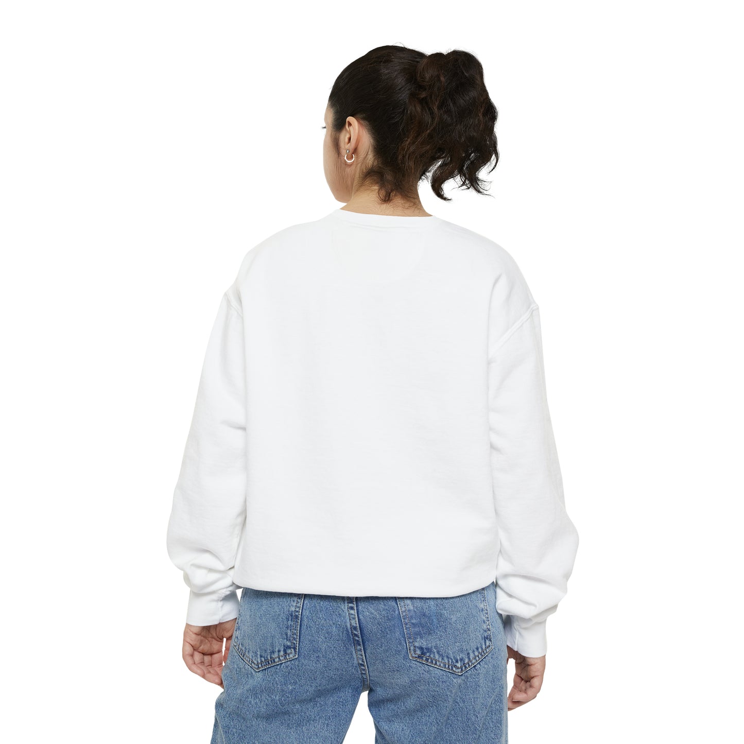 Geek Girl - Unisex Garment-Dyed Sweatshirt