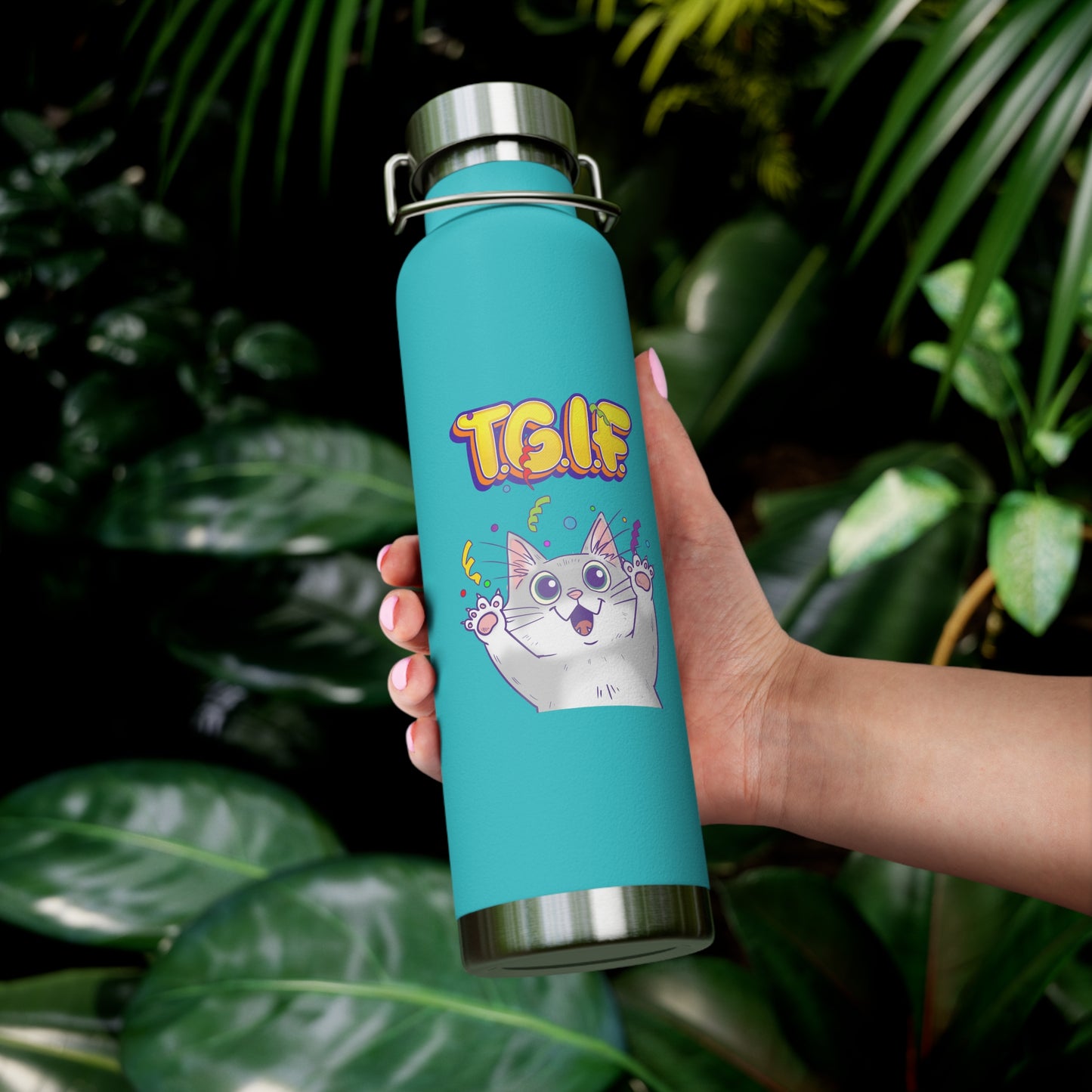 TGIF - Copper Vacuum Insulated Bottle, 22oz