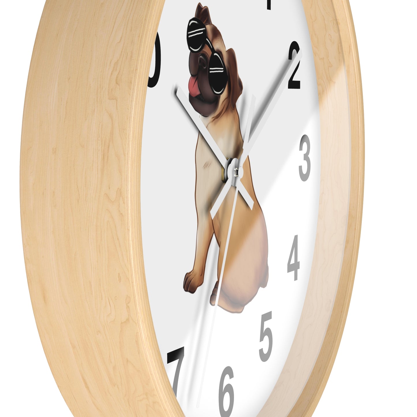 Pug - Wall Clock