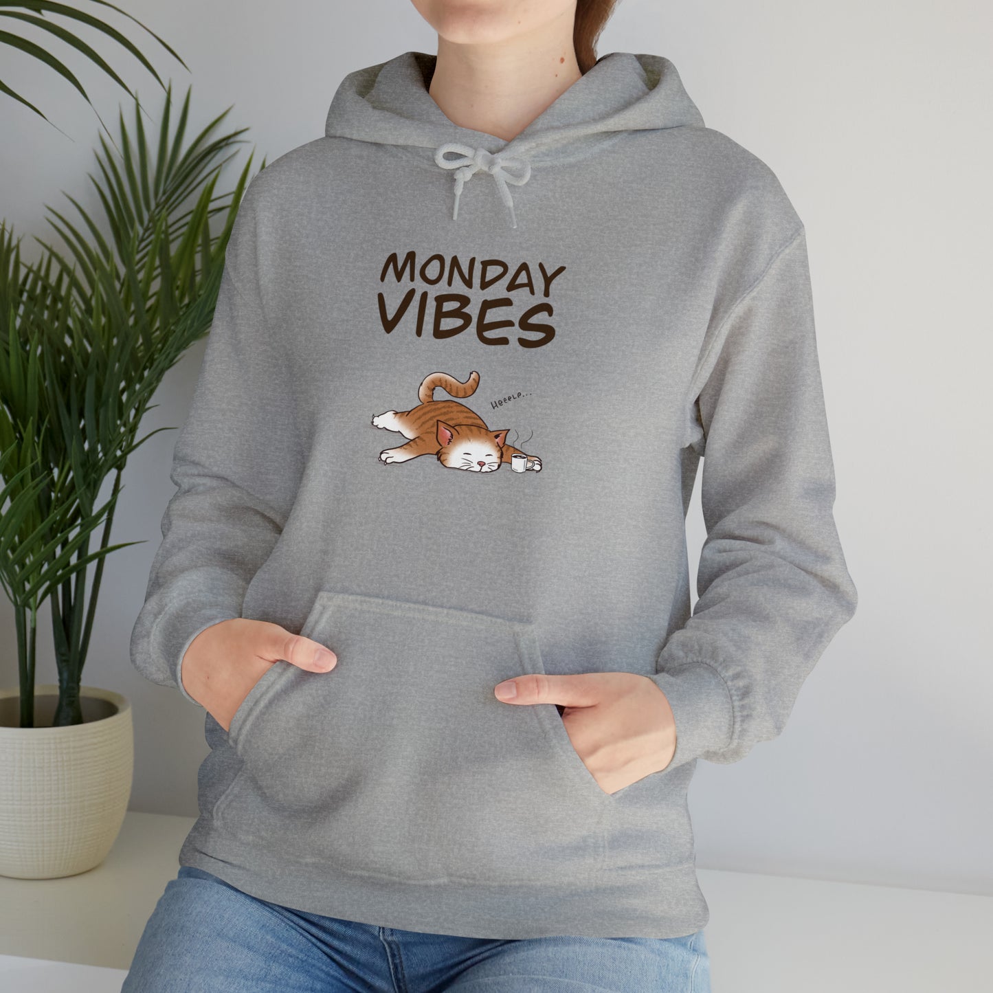 Monday Vibes - Unisex Heavy Blend™ Hooded Sweatshirt