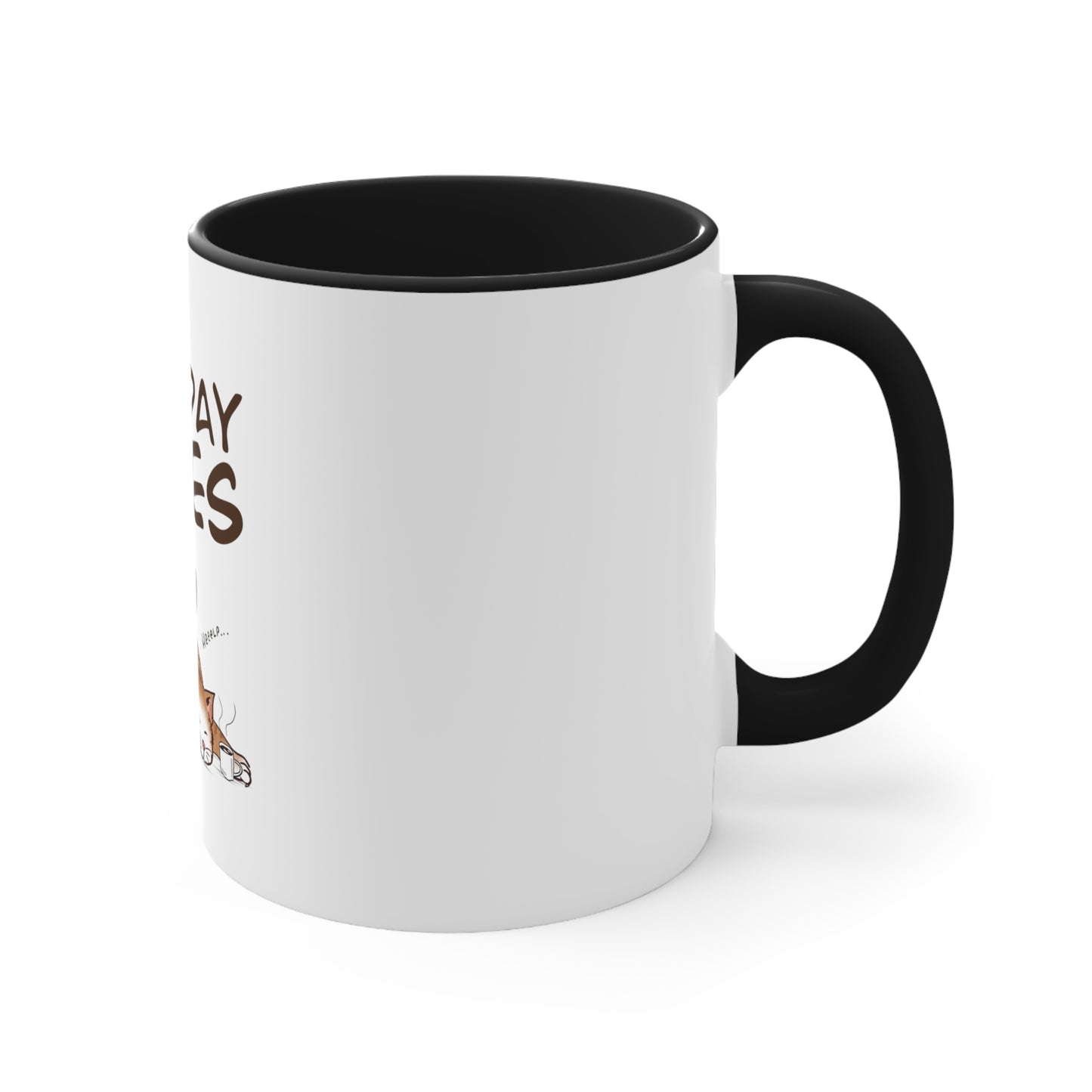 Monday Vibes - Accent Coffee Mug, 11oz