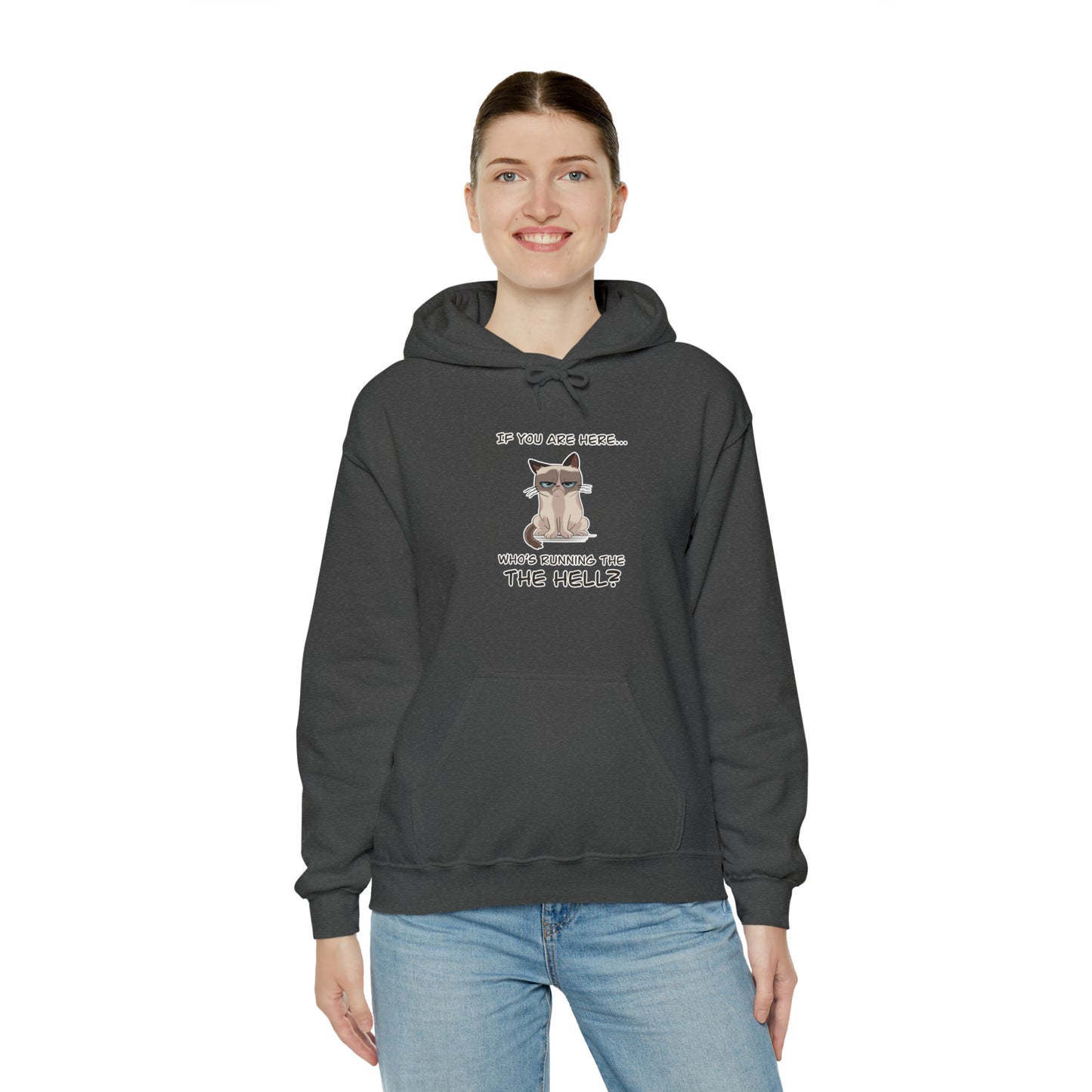 Hell Cat - Unisex Heavy Blend™ Hooded Sweatshirt