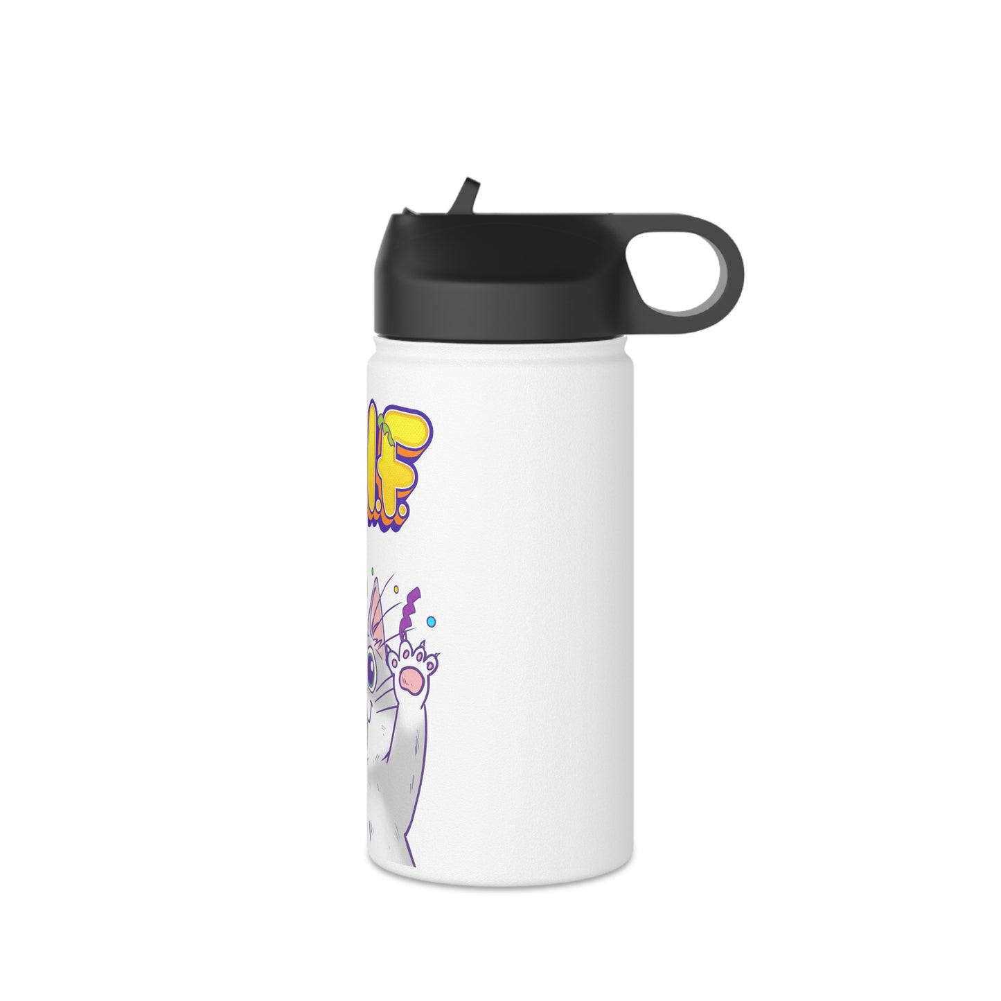 TGIF - Stainless Steel Water Bottle, Standard Lid