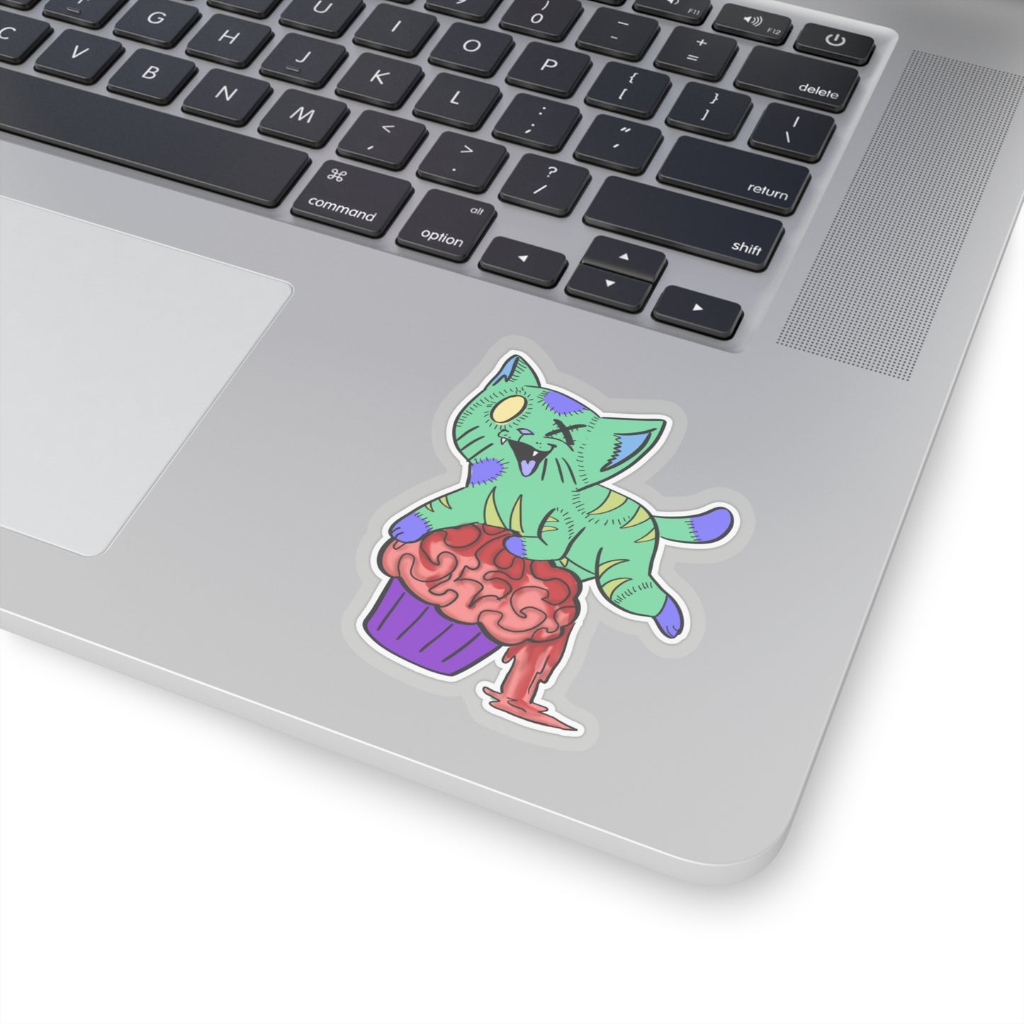 Zombie Cat - Kiss-Cut Stickers