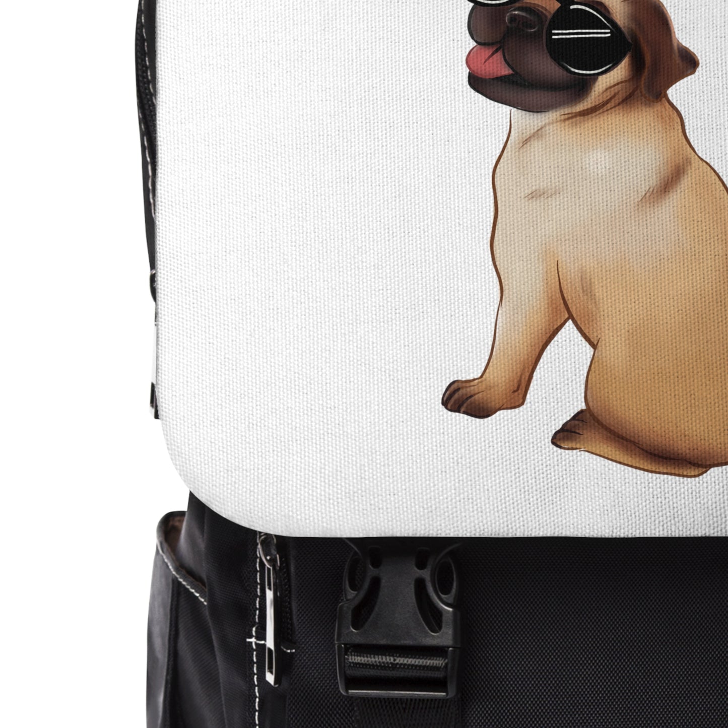 Pug - Unisex Casual Shoulder Backpack