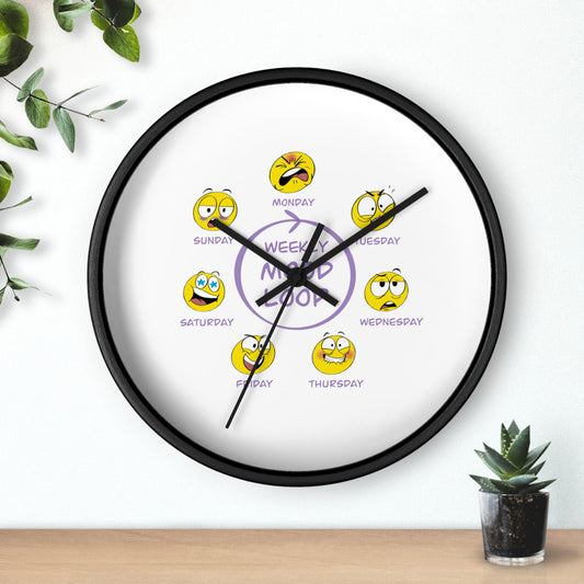 Mood Loop -  Wall Clock