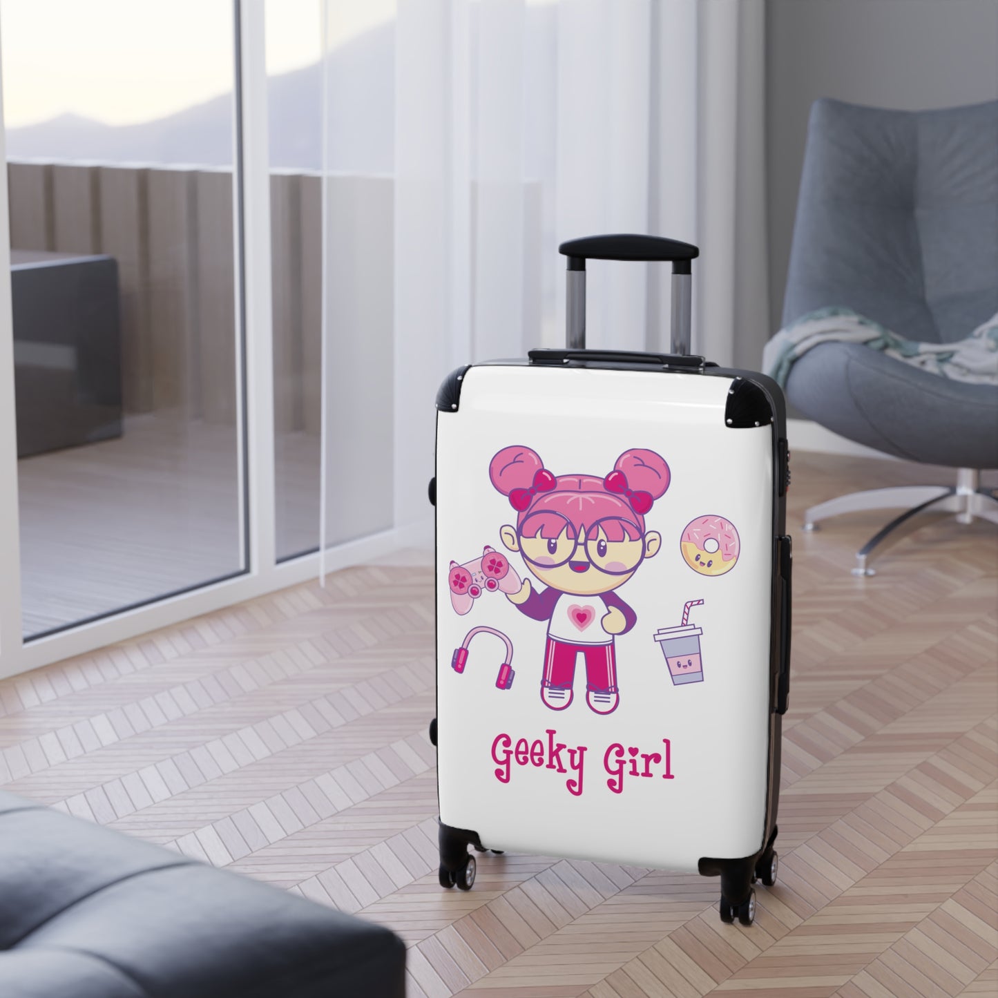 Geek Girl - Suitcase