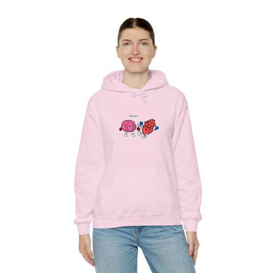 Brain x Heart - Unisex Heavy Blend™ Hooded Sweatshirt