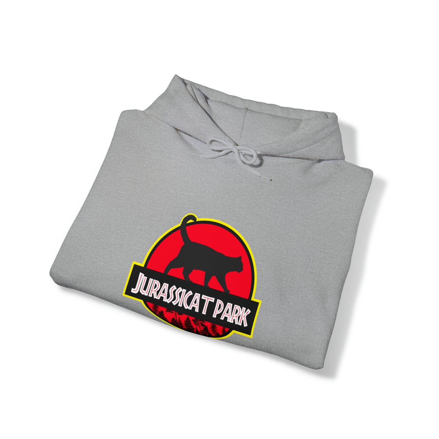 Jurassicat Park - Unisex Heavy Blend™ Hooded Sweatshirt