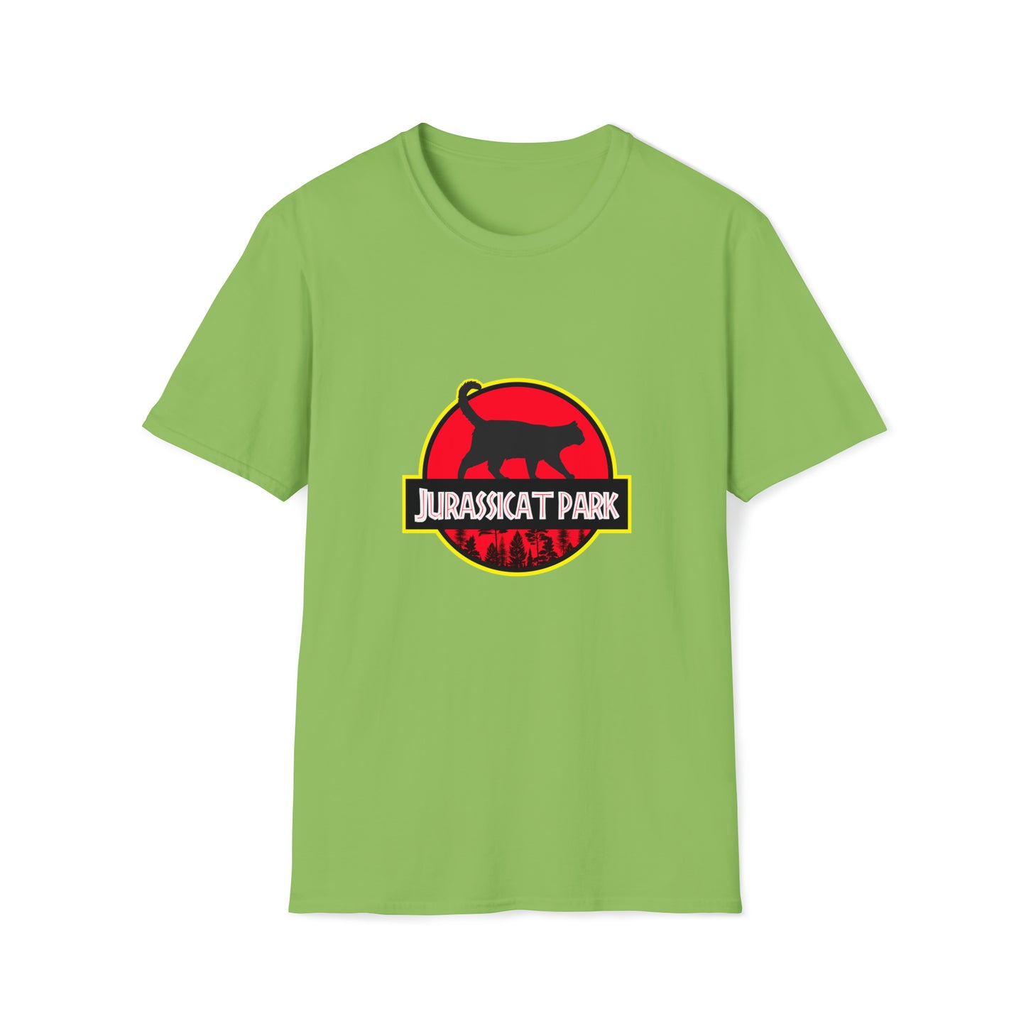 Jurassicat Park - Unisex Softstyle T-Shirt