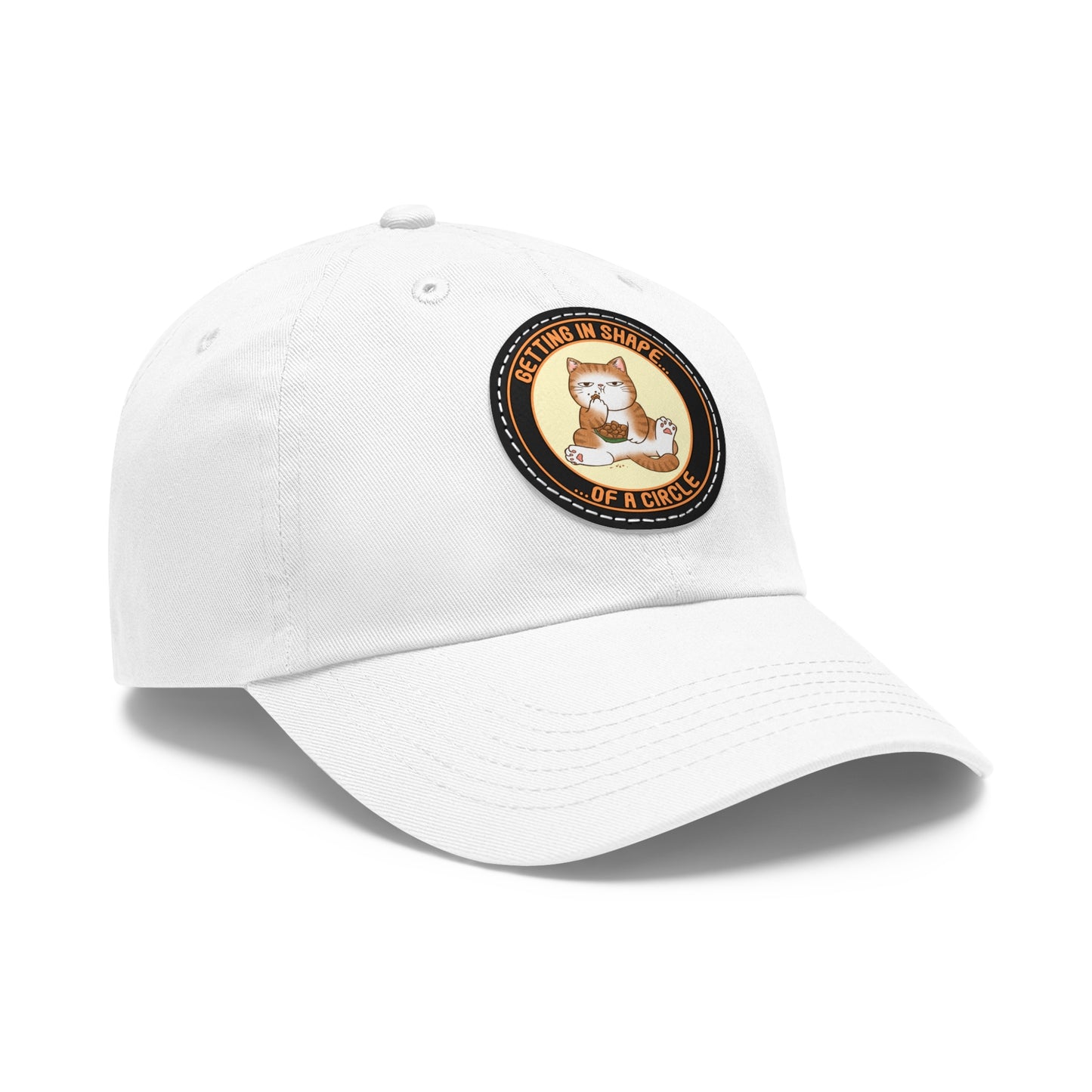 In Shape - Dad Hat with Leather Patch (Round)